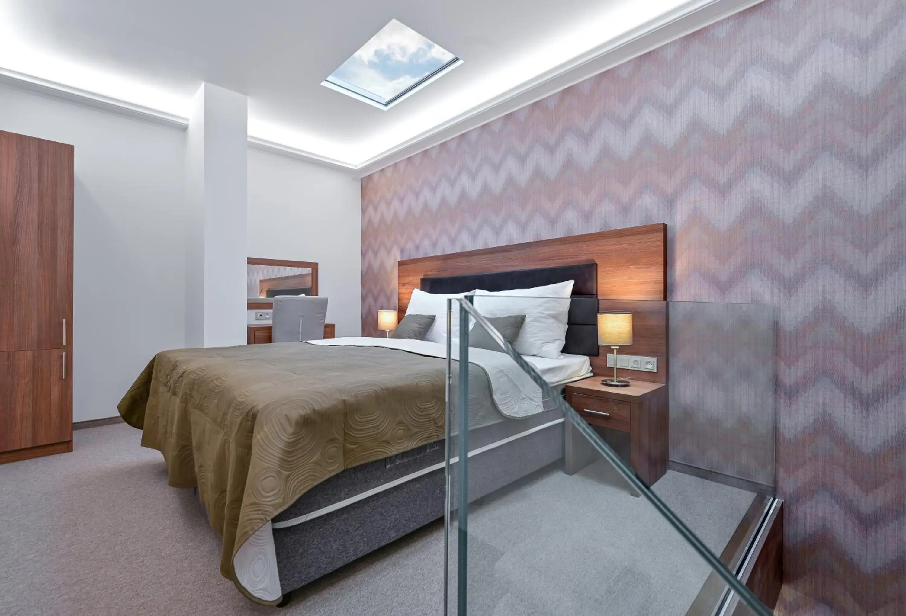 Bed in Hotel Prague Star Bed in Hotel Prague Star