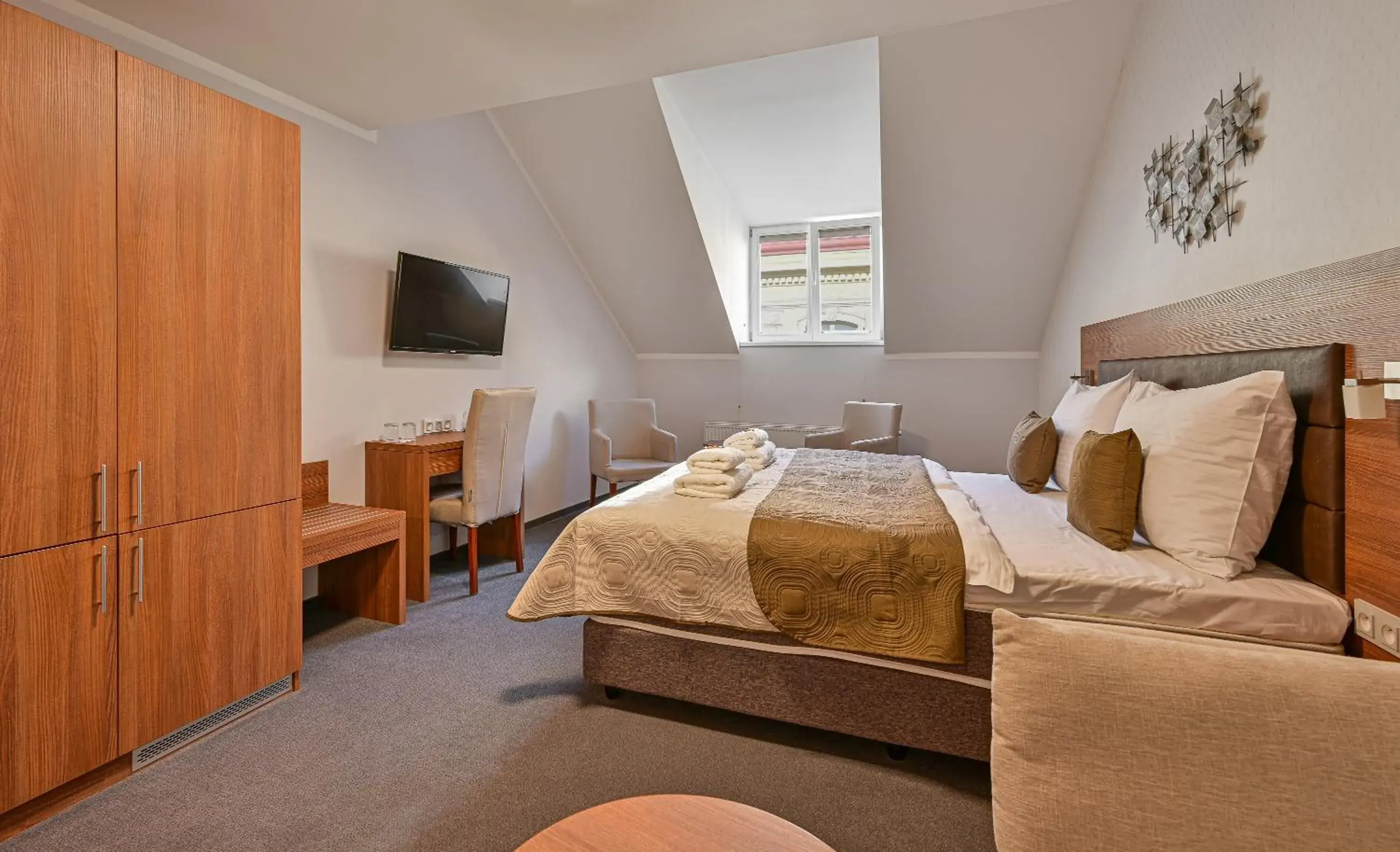 Bed in Hotel Prague Star Bed in Hotel Prague Star