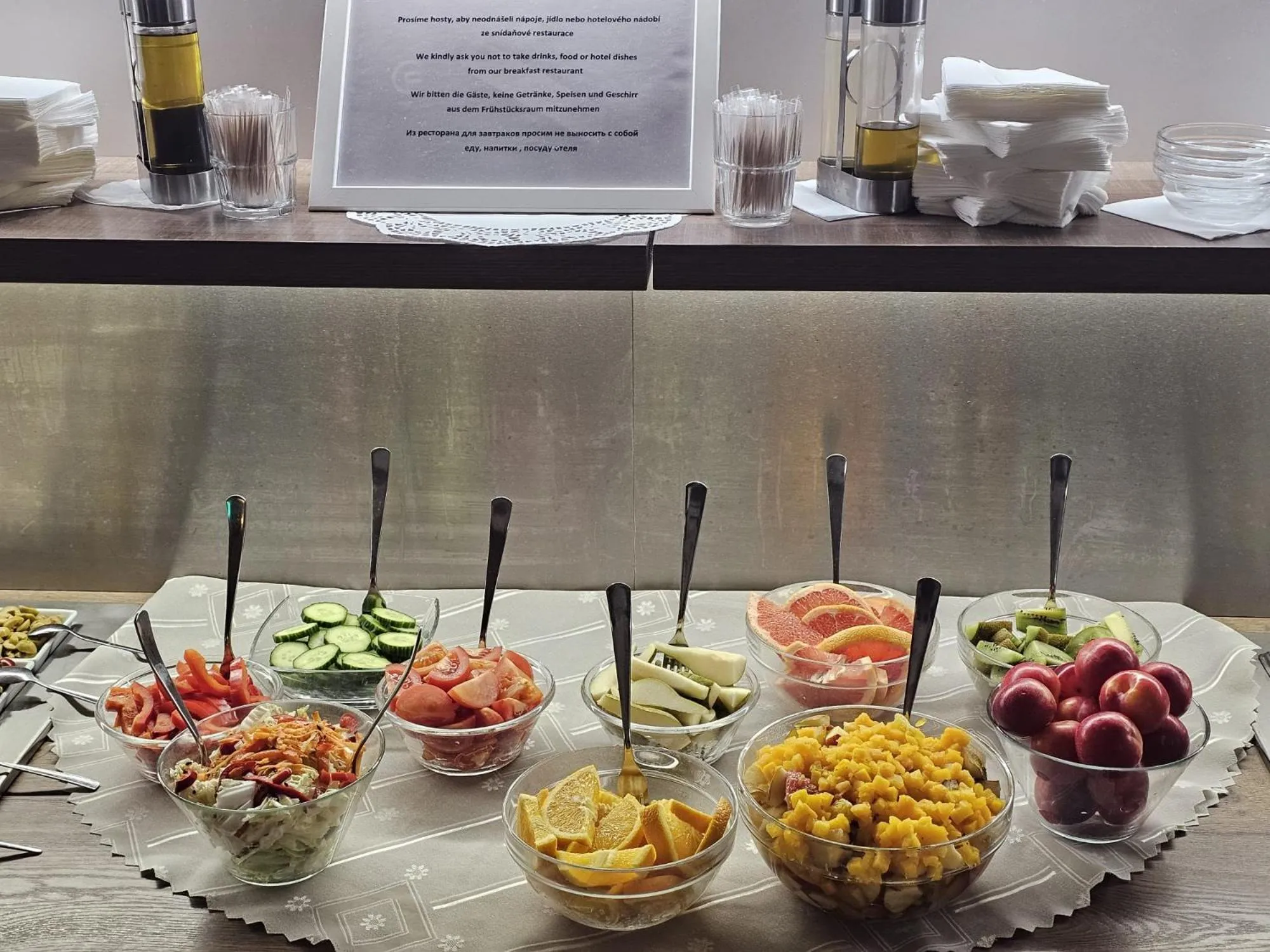 Breakfast in Hotel Prague Star