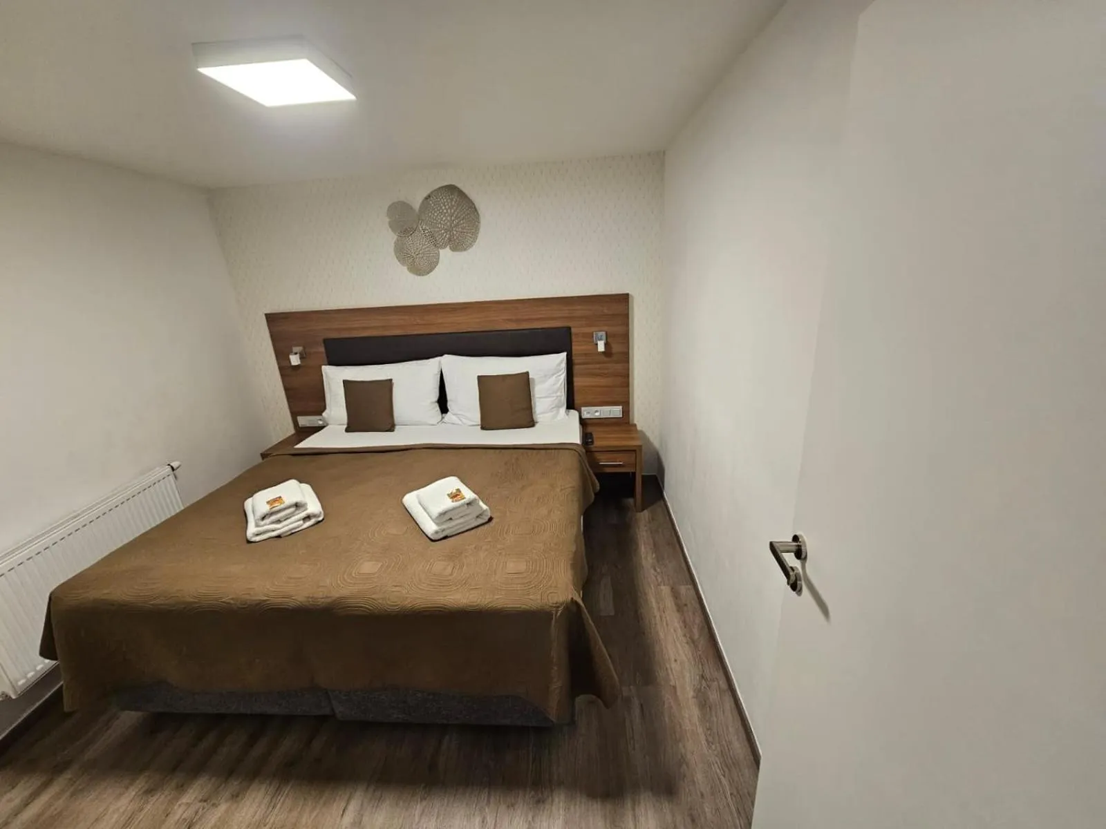 Bed in Hotel Prague Star