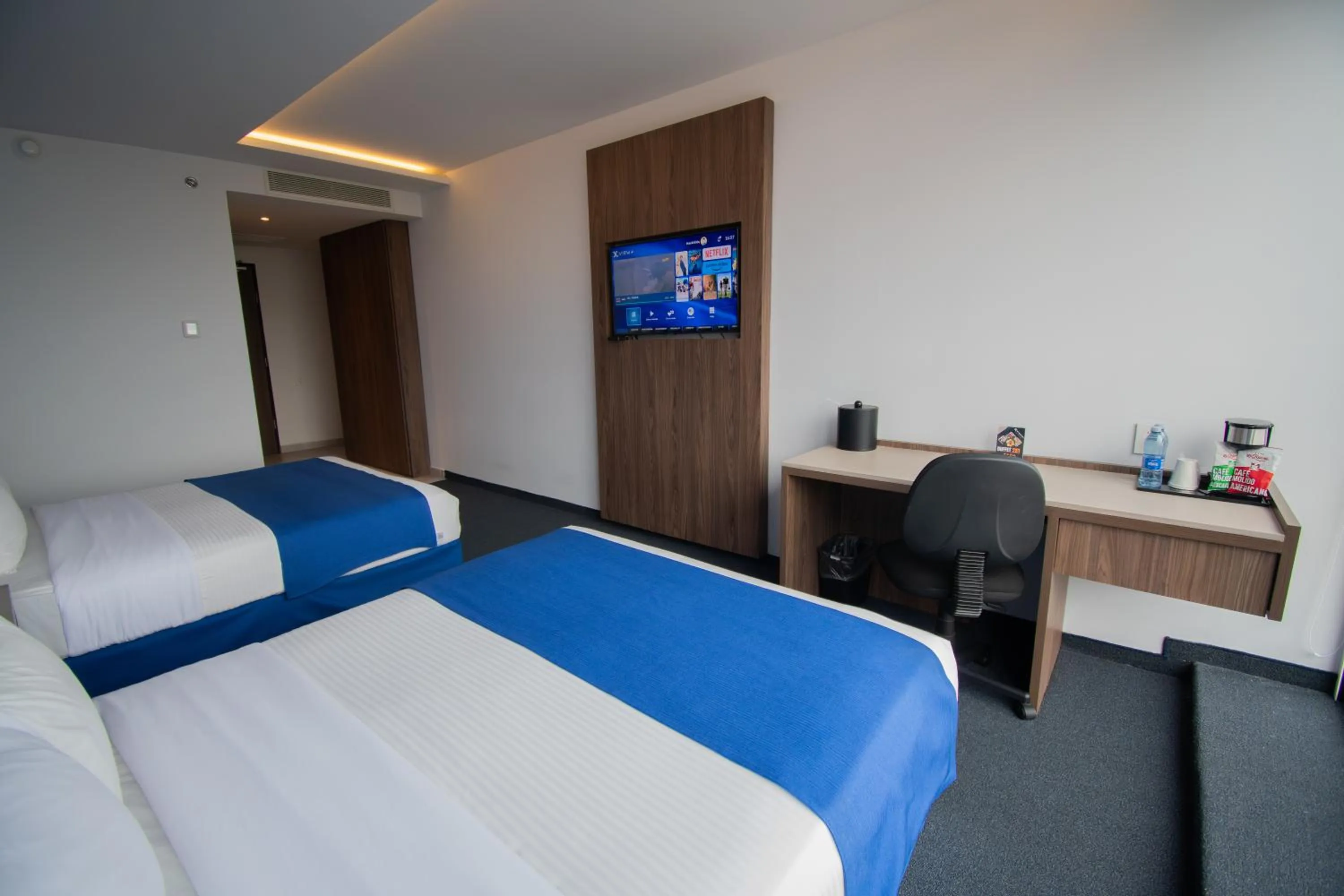 Bed in Wyndham Puebla Angelopolis