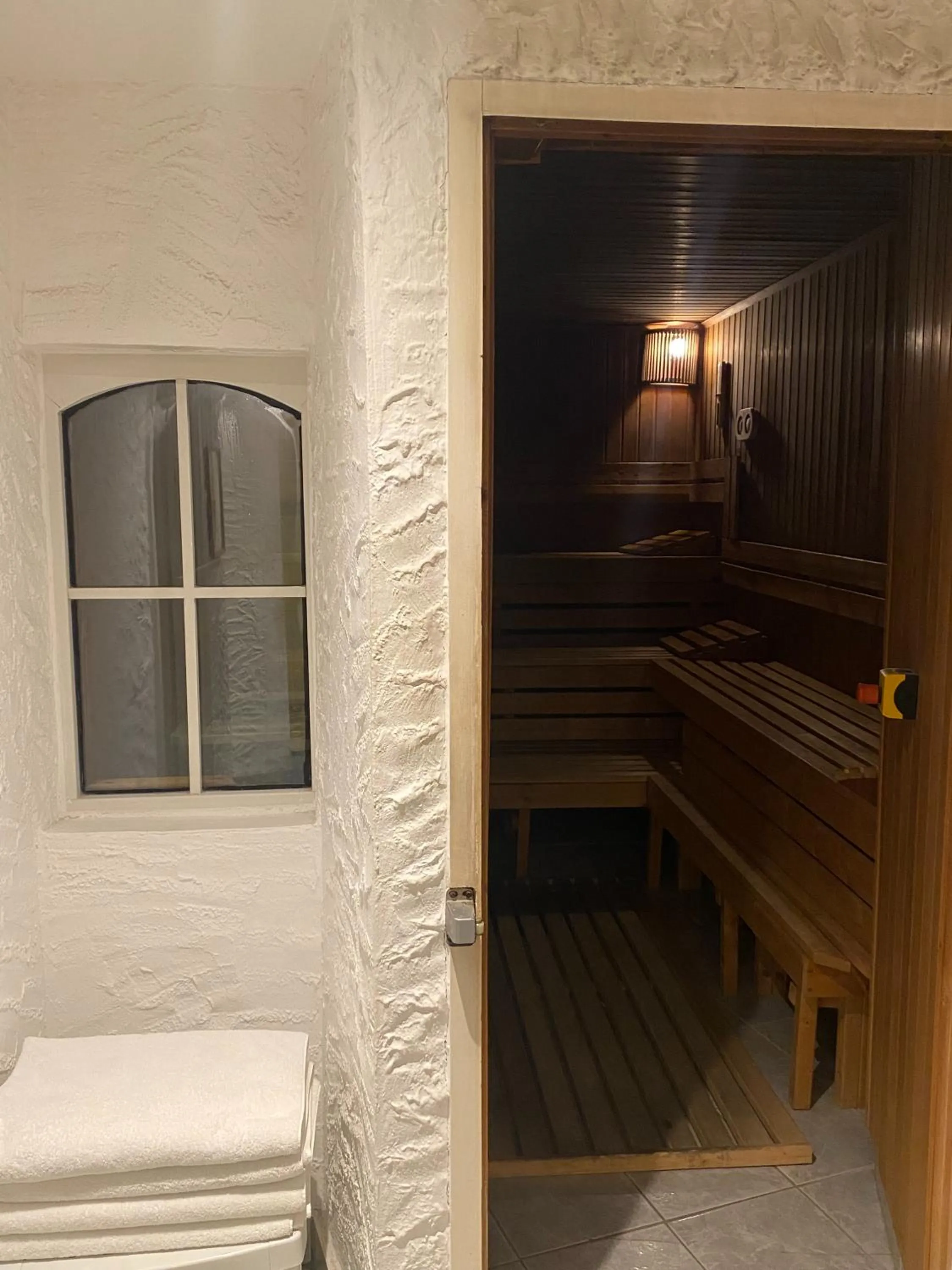 Sauna in Landhaus Alpinia