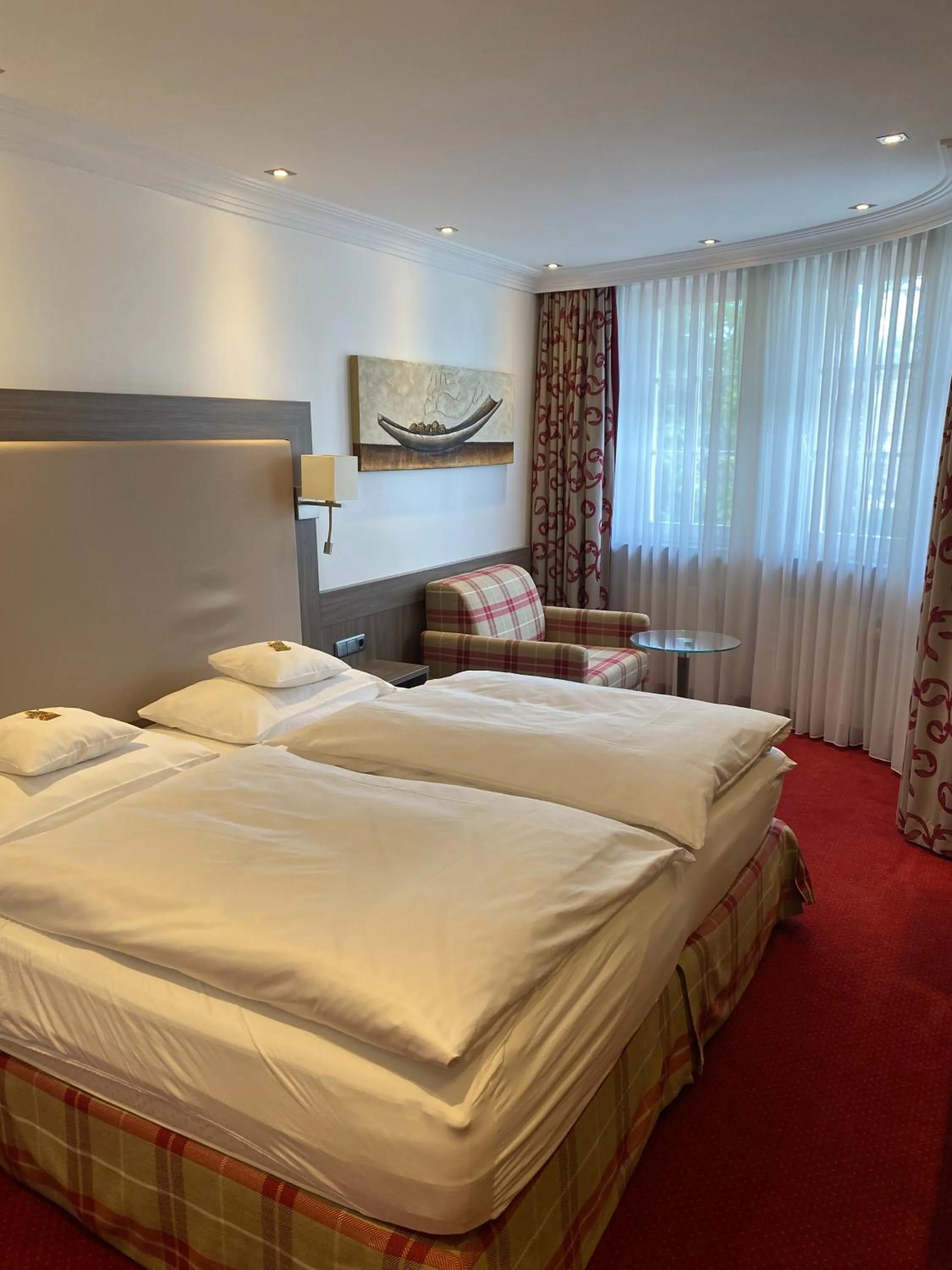 Photo of the whole room, Bed in Landhaus Alpinia