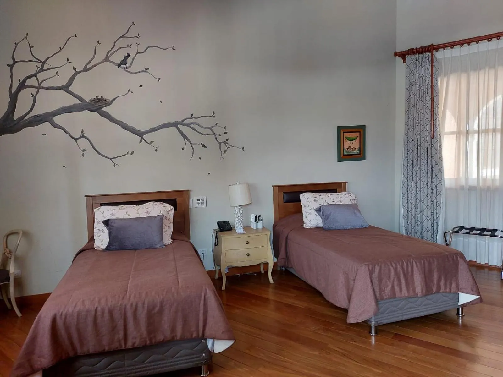 Bed in Hotel & Hacienda La Caravedo