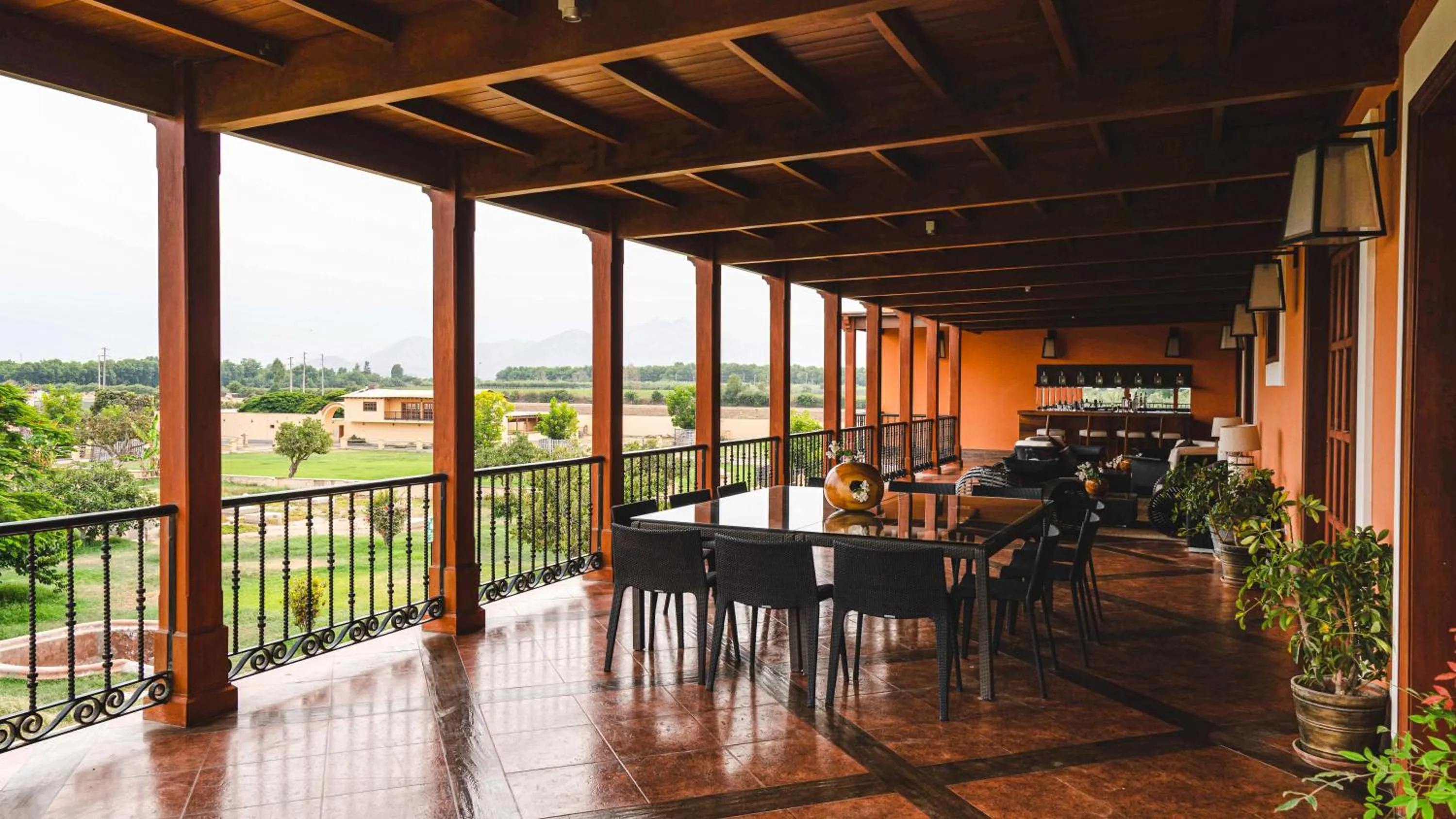 Balcony/Terrace in Hotel & Hacienda La Caravedo