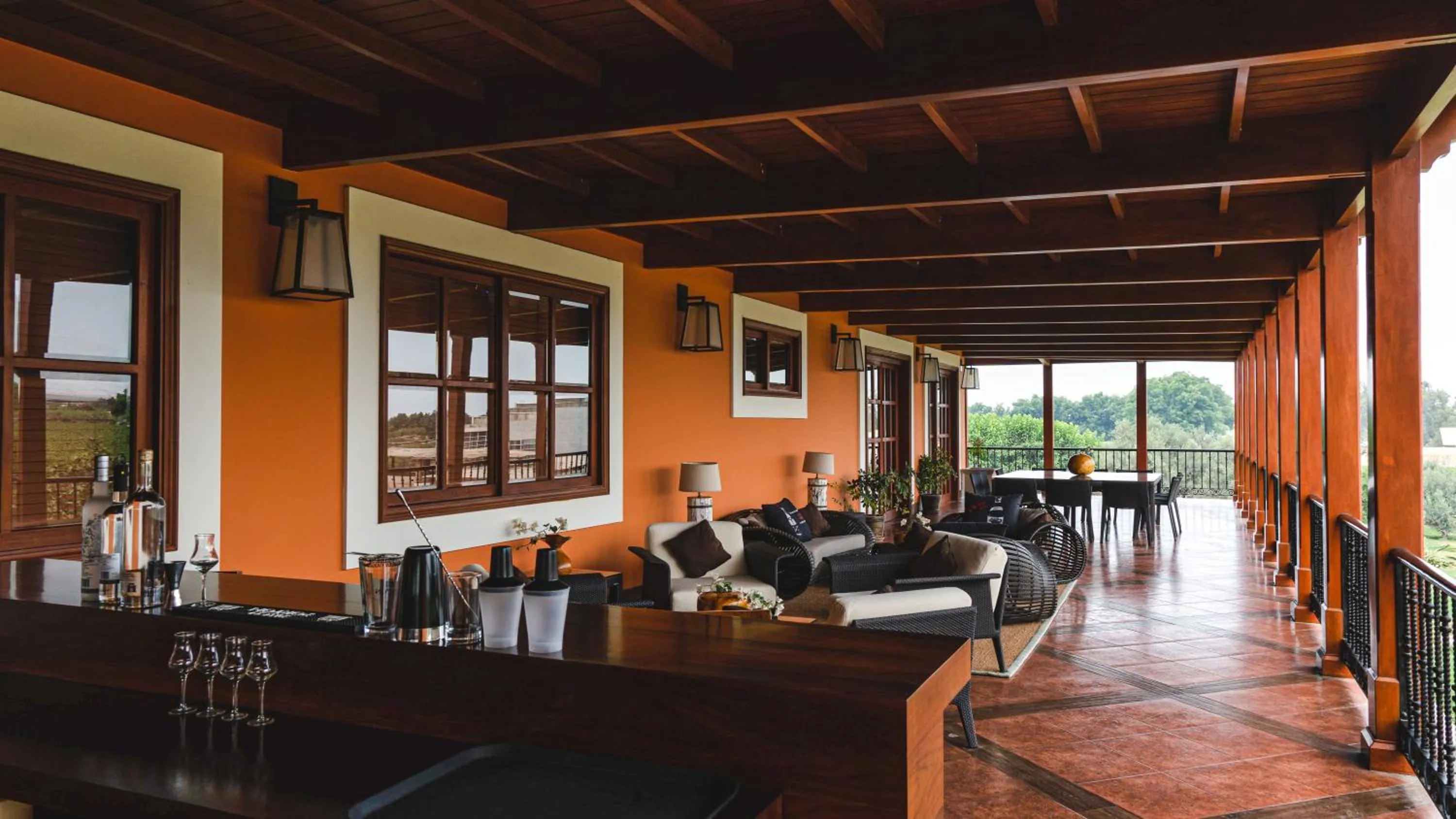 Balcony/Terrace in Hotel & Hacienda La Caravedo