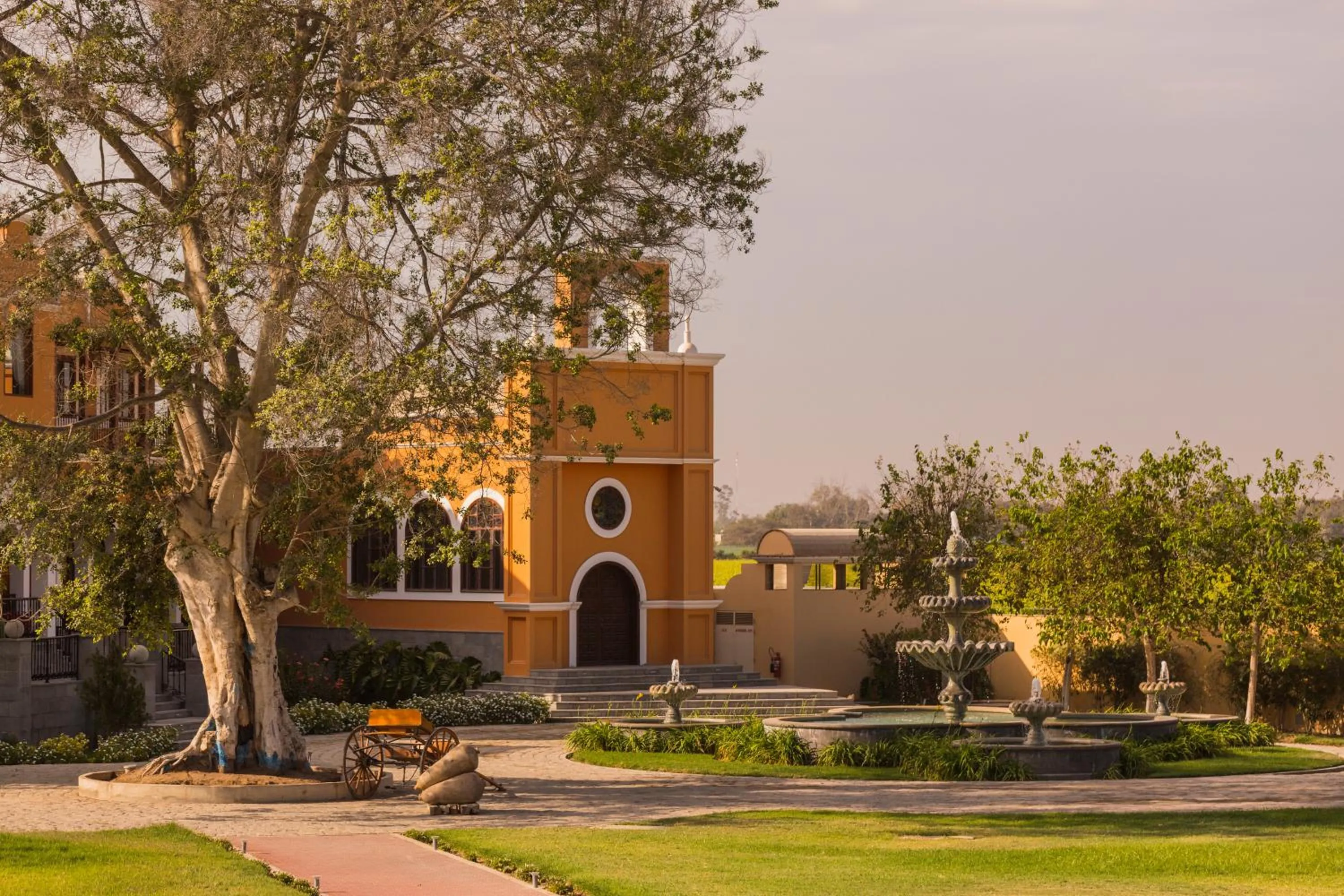 Property building in Hotel & Hacienda La Caravedo