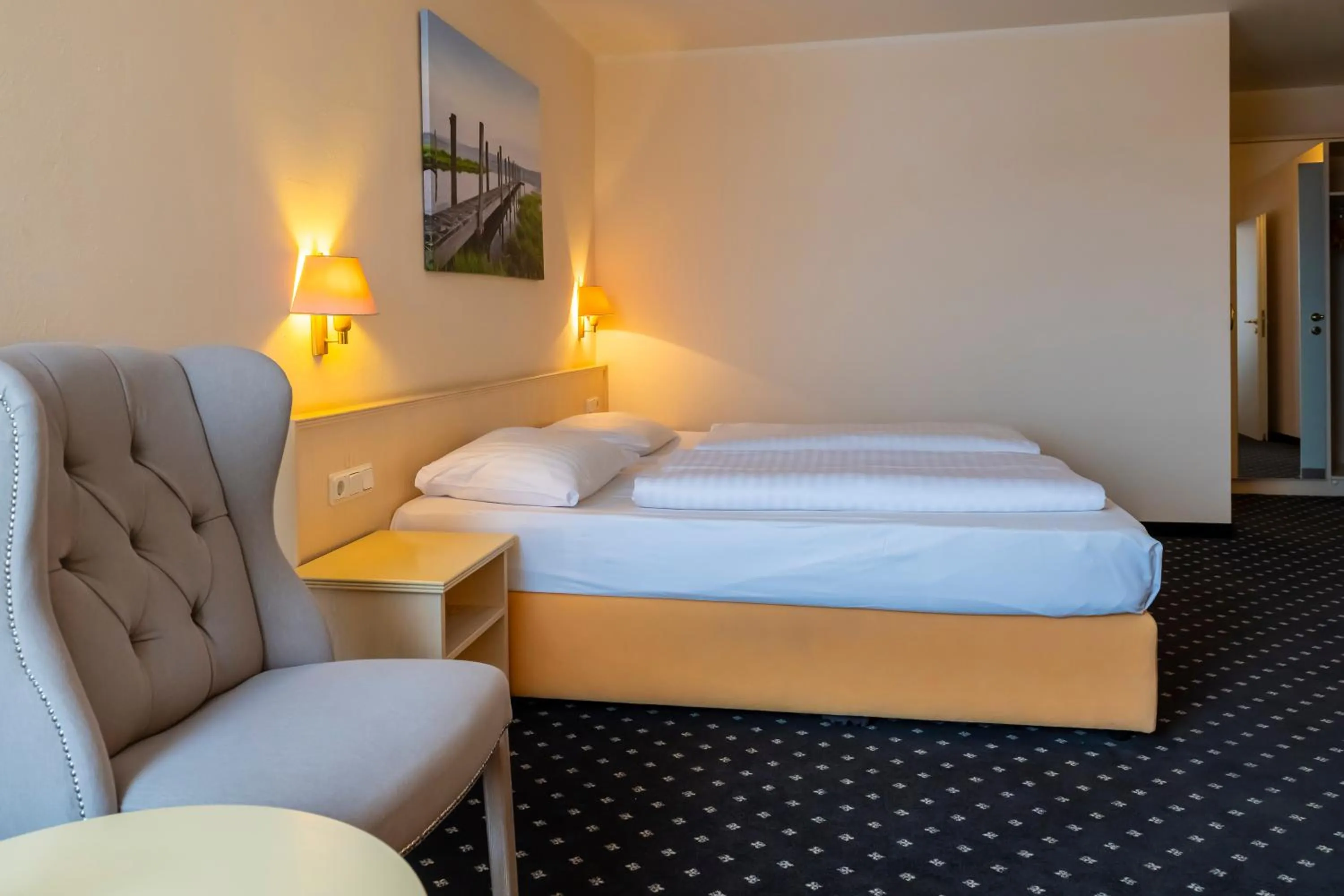 Bed in Trip Inn Hotel Astoria