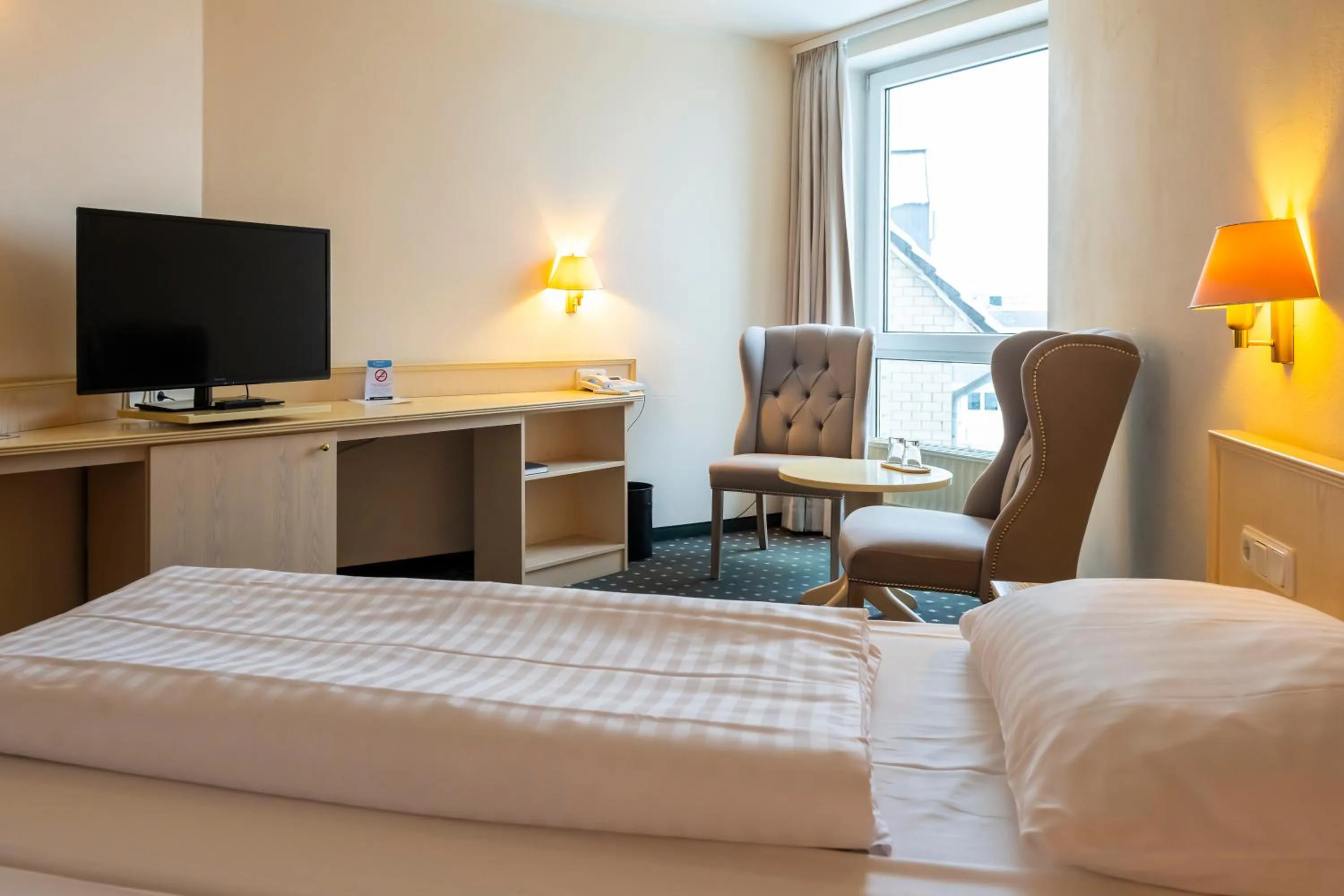 Bed in Trip Inn Hotel Astoria