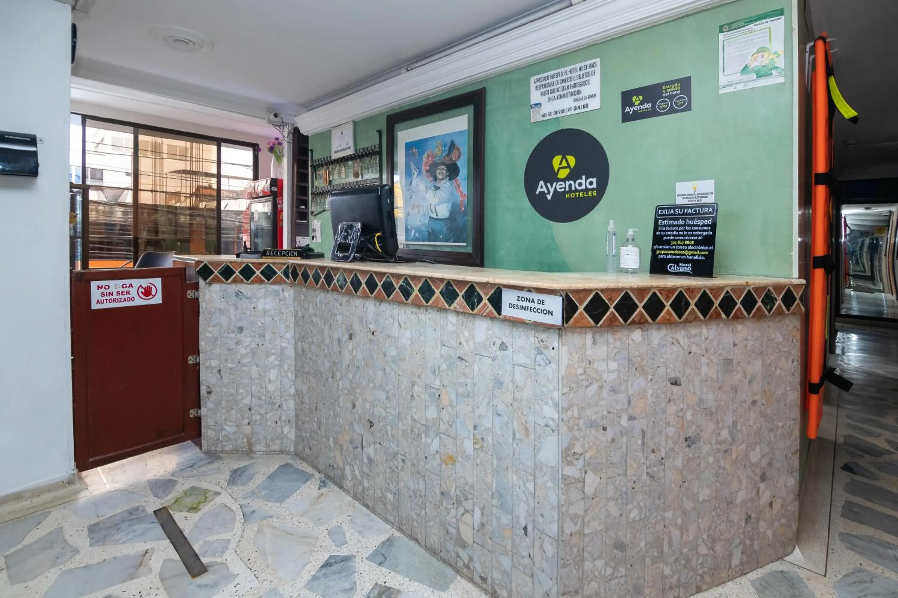 Lobby or reception in Hotel Ayenda Calypso 1142 Lobby or reception in Hotel Ayenda Calypso 1142
