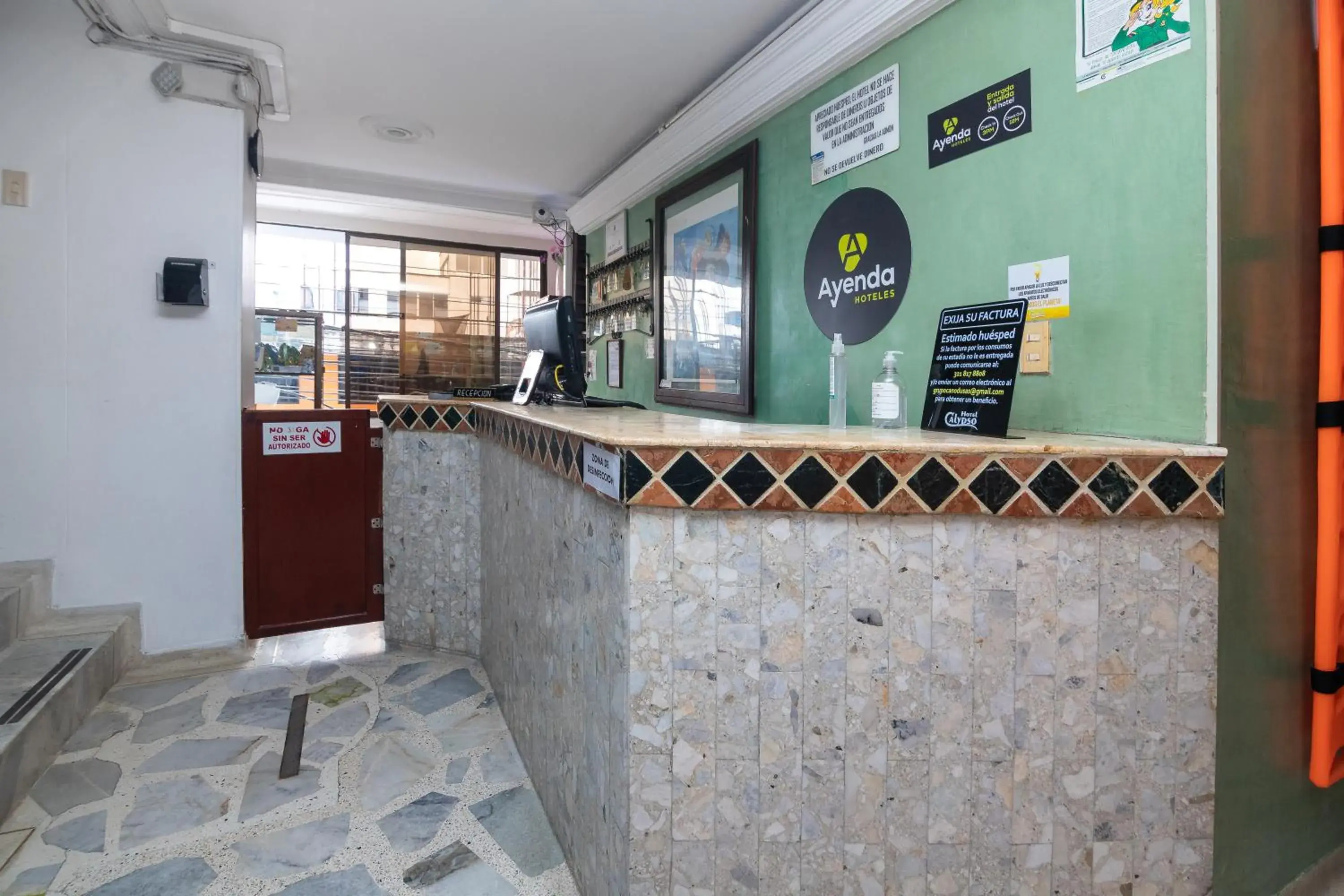 Lobby or reception in Hotel Ayenda Calypso 1142 Lobby or reception in Hotel Ayenda Calypso 1142