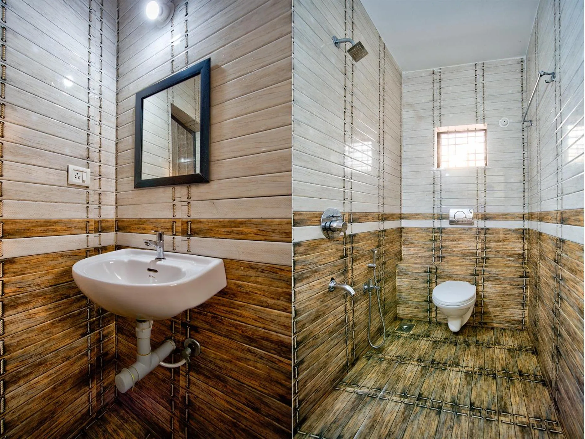 Shower in Crystal Bay Baga