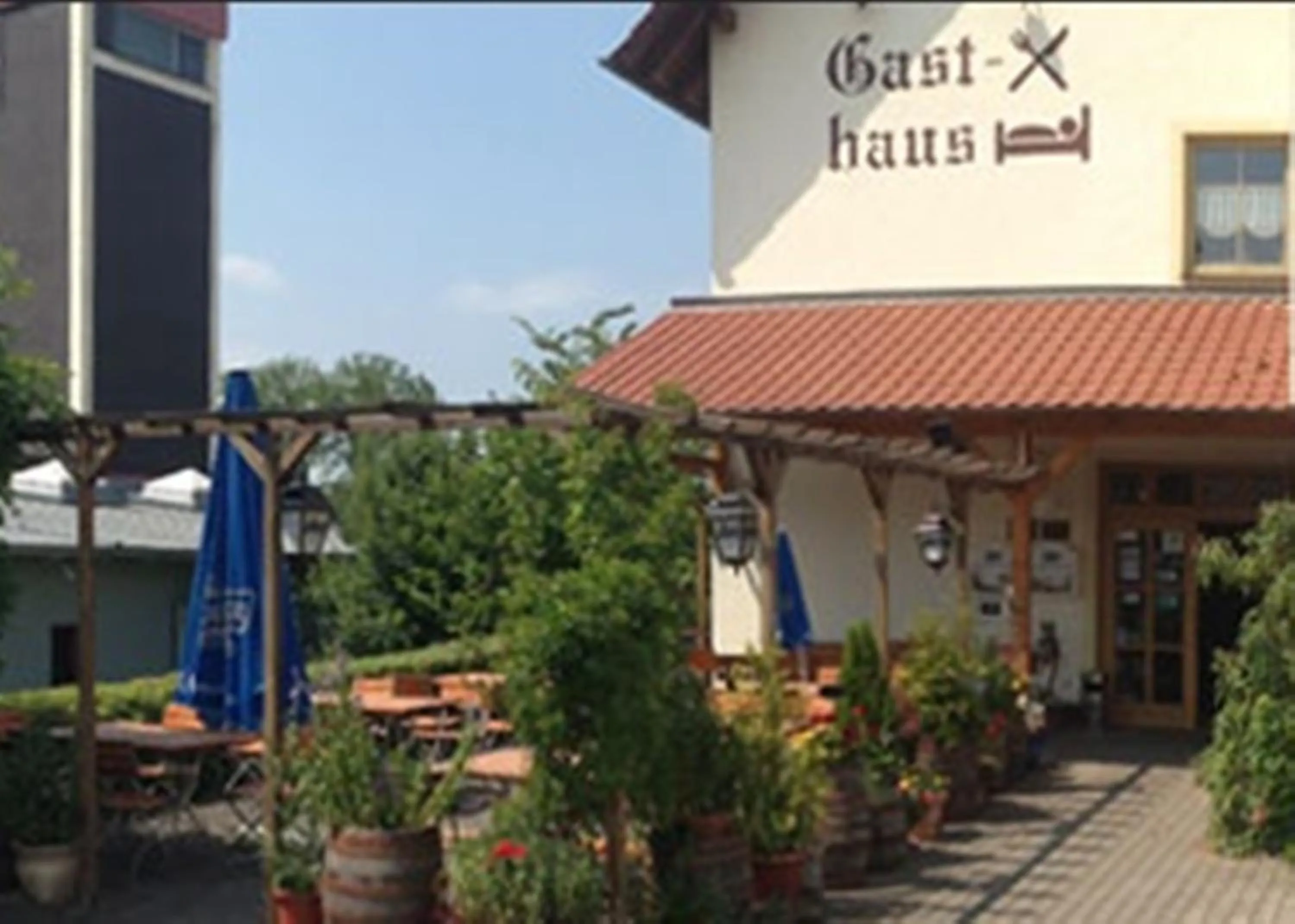 Garden in Gasthof Frankenstuben