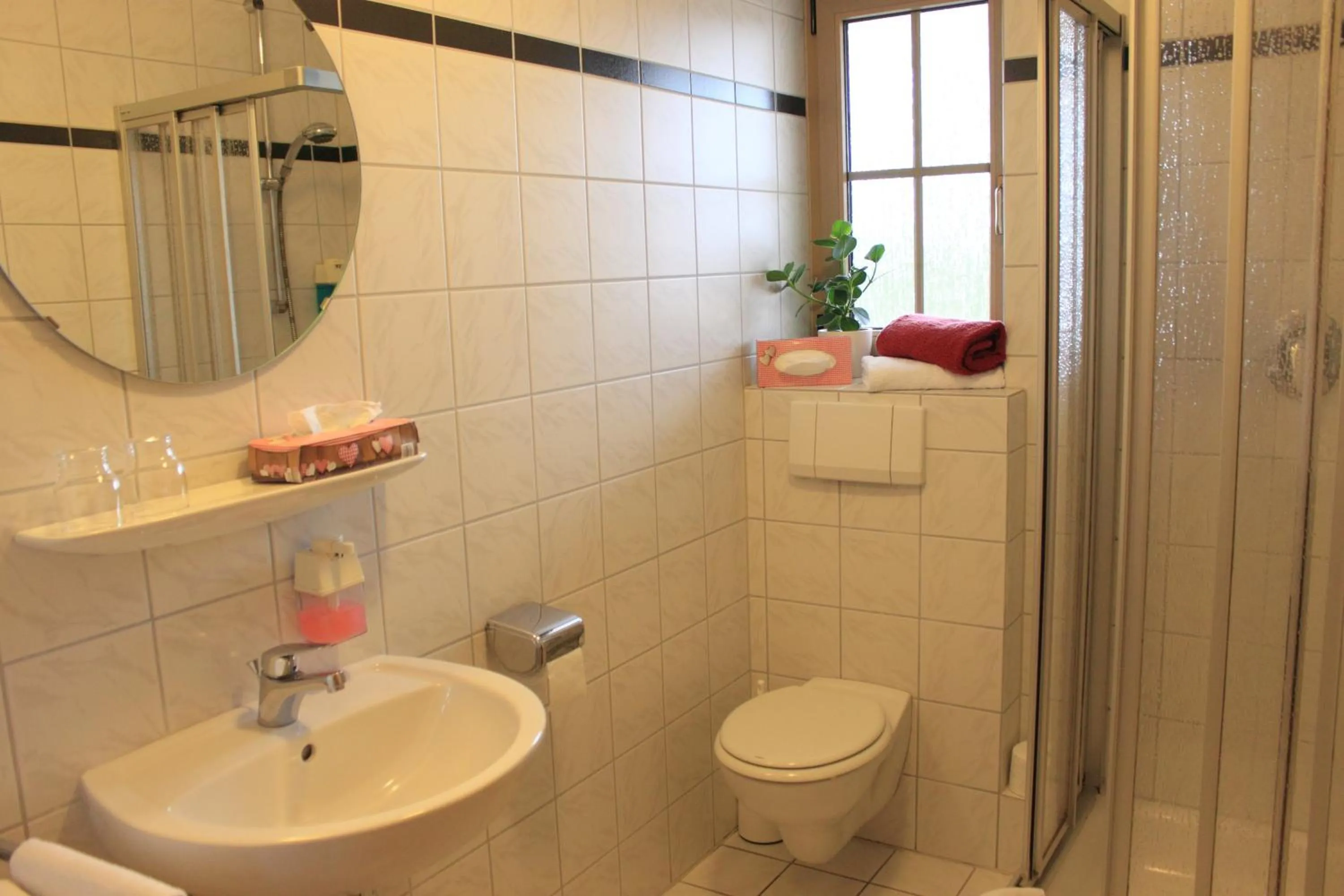 Bathroom in Gasthof Frankenstuben