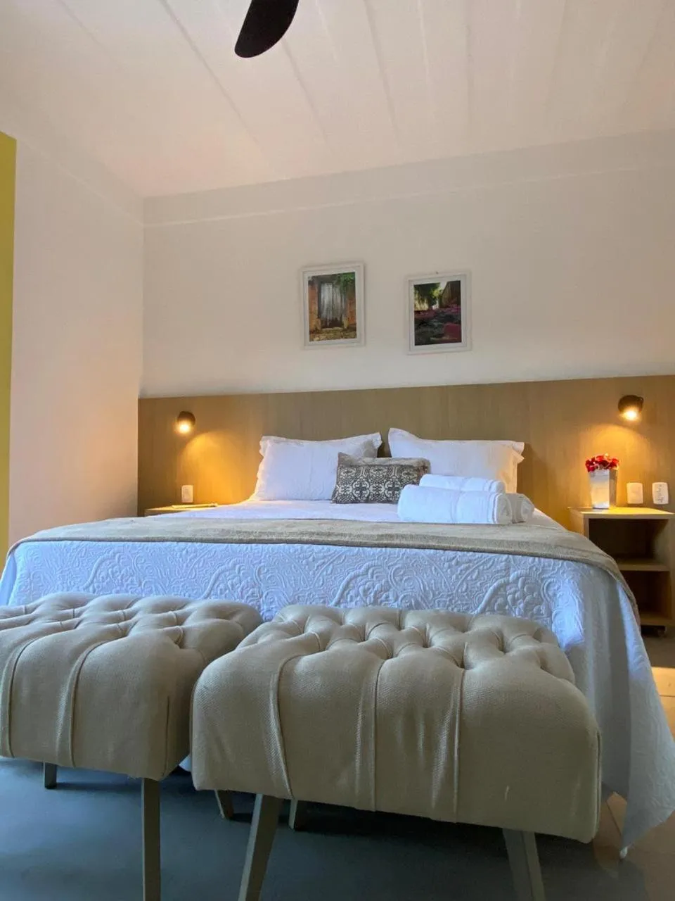 Photo of the whole room, Bed in Pousada Relicário