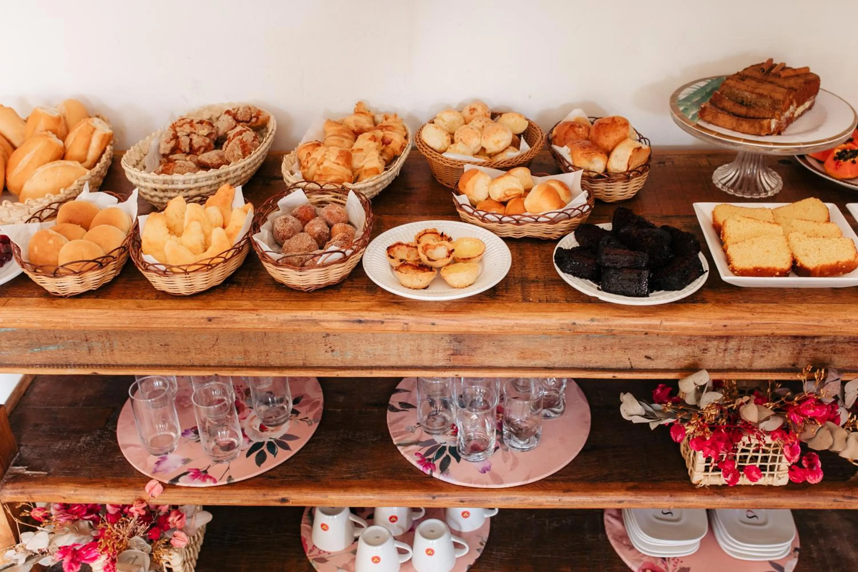 Food and drinks in Pousada Relicário