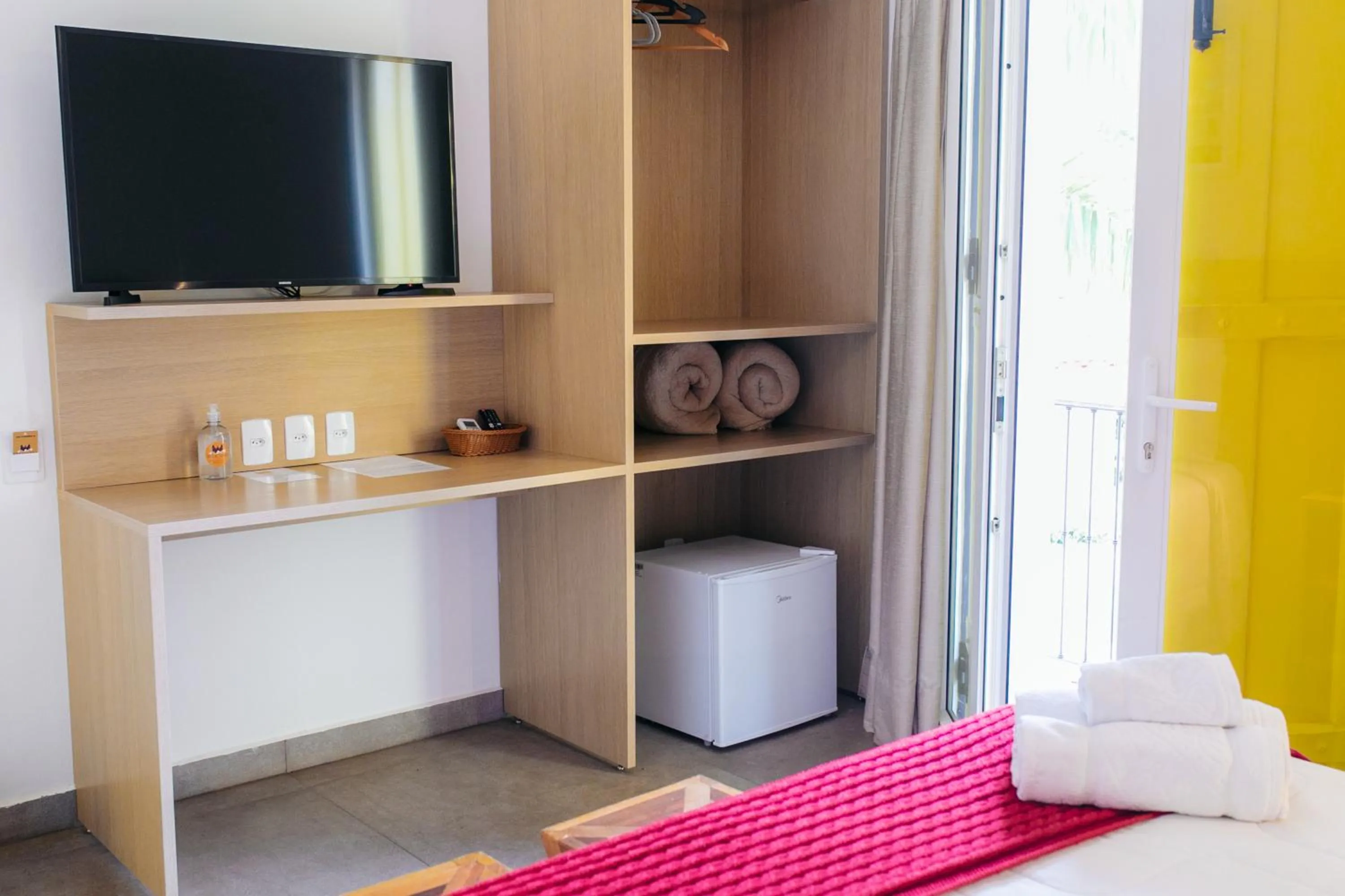 Bed in Pousada Relicário