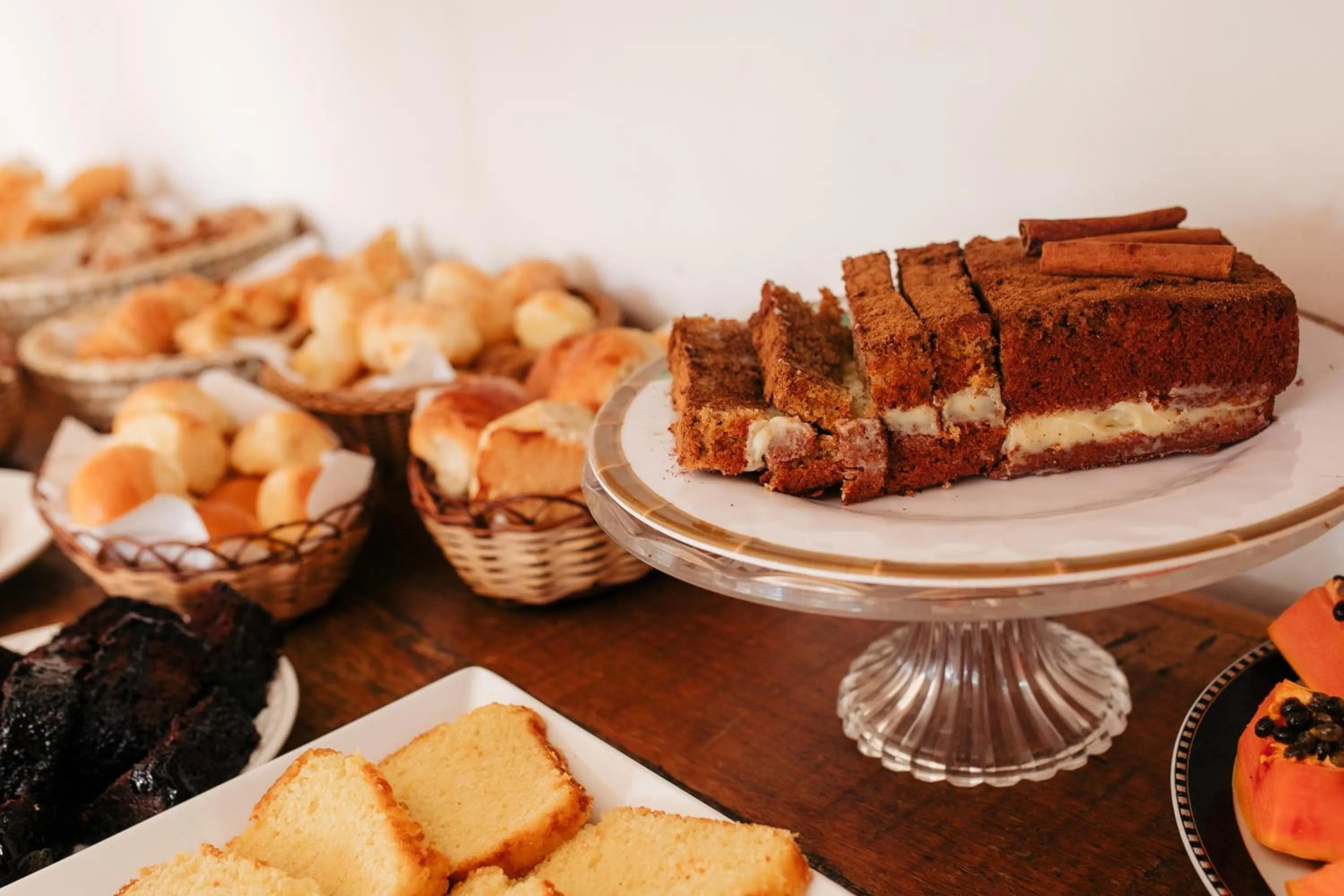 Food and drinks in Pousada Relicário