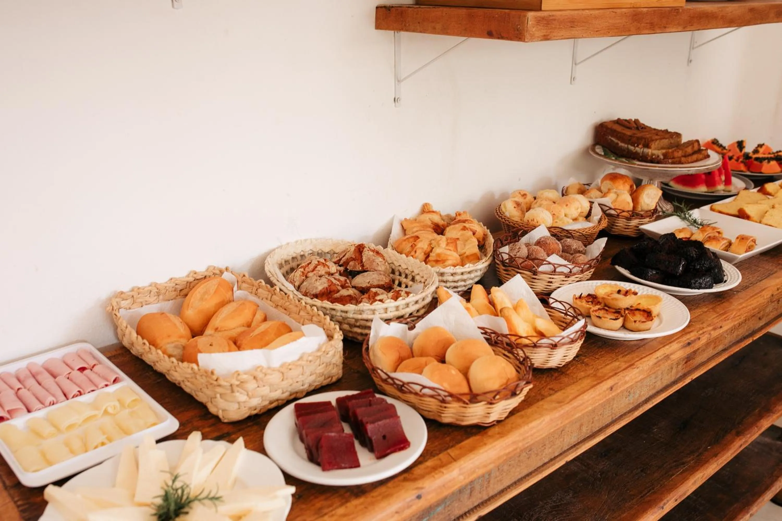 Food and drinks in Pousada Relicário