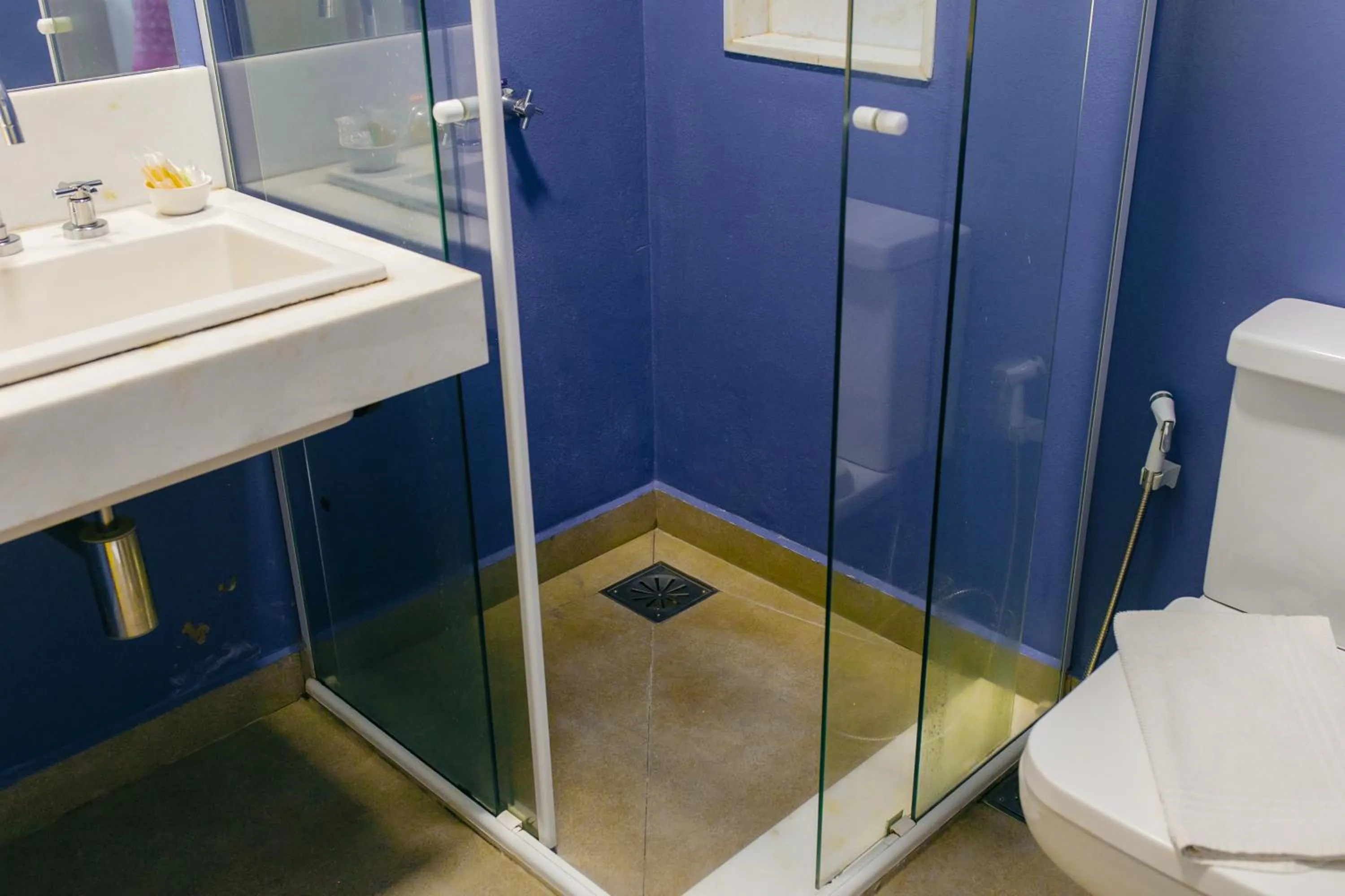 Shower in Pousada Relicário