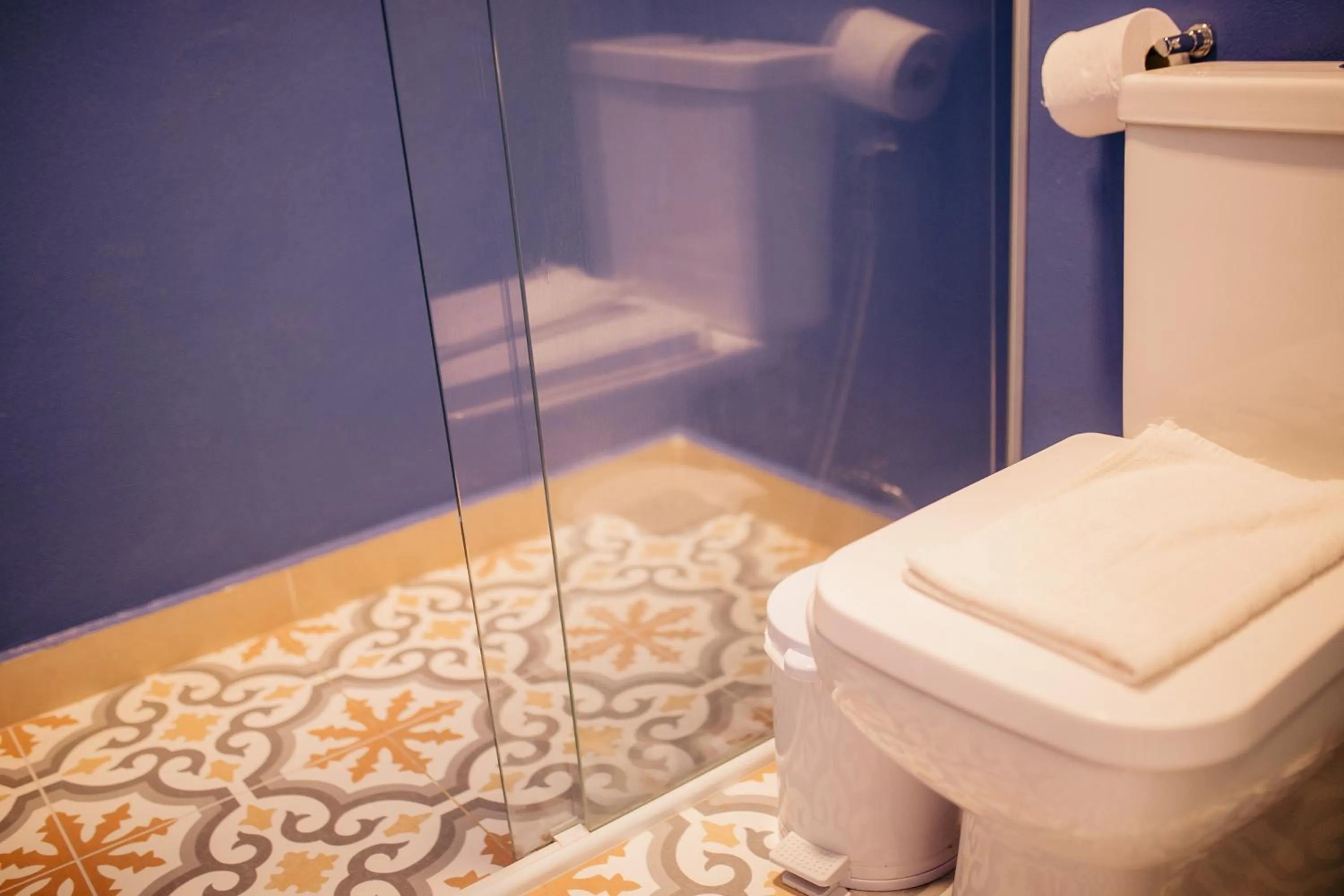 Toilet in Pousada Relicário