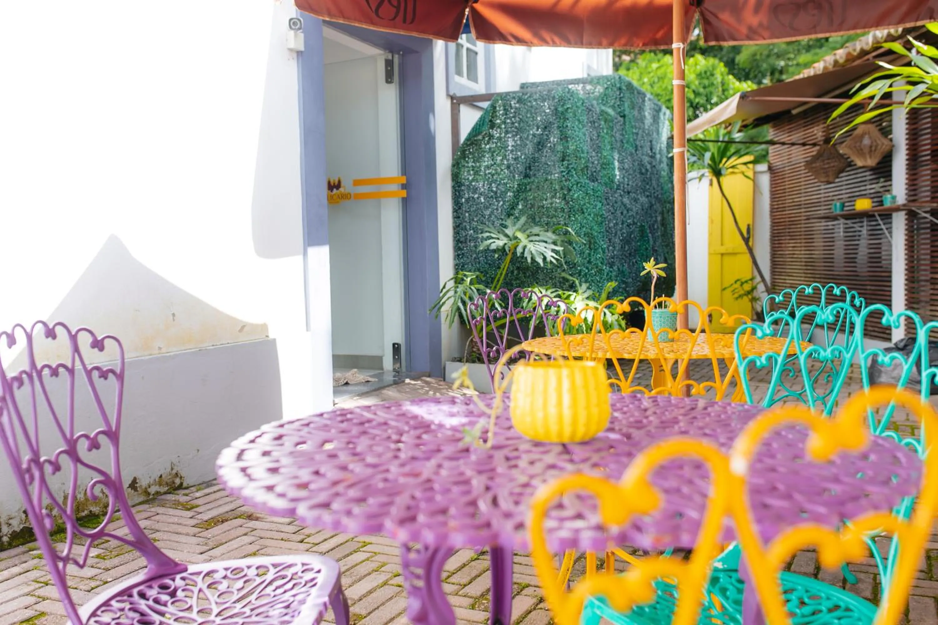 Dining area in Pousada Relicário