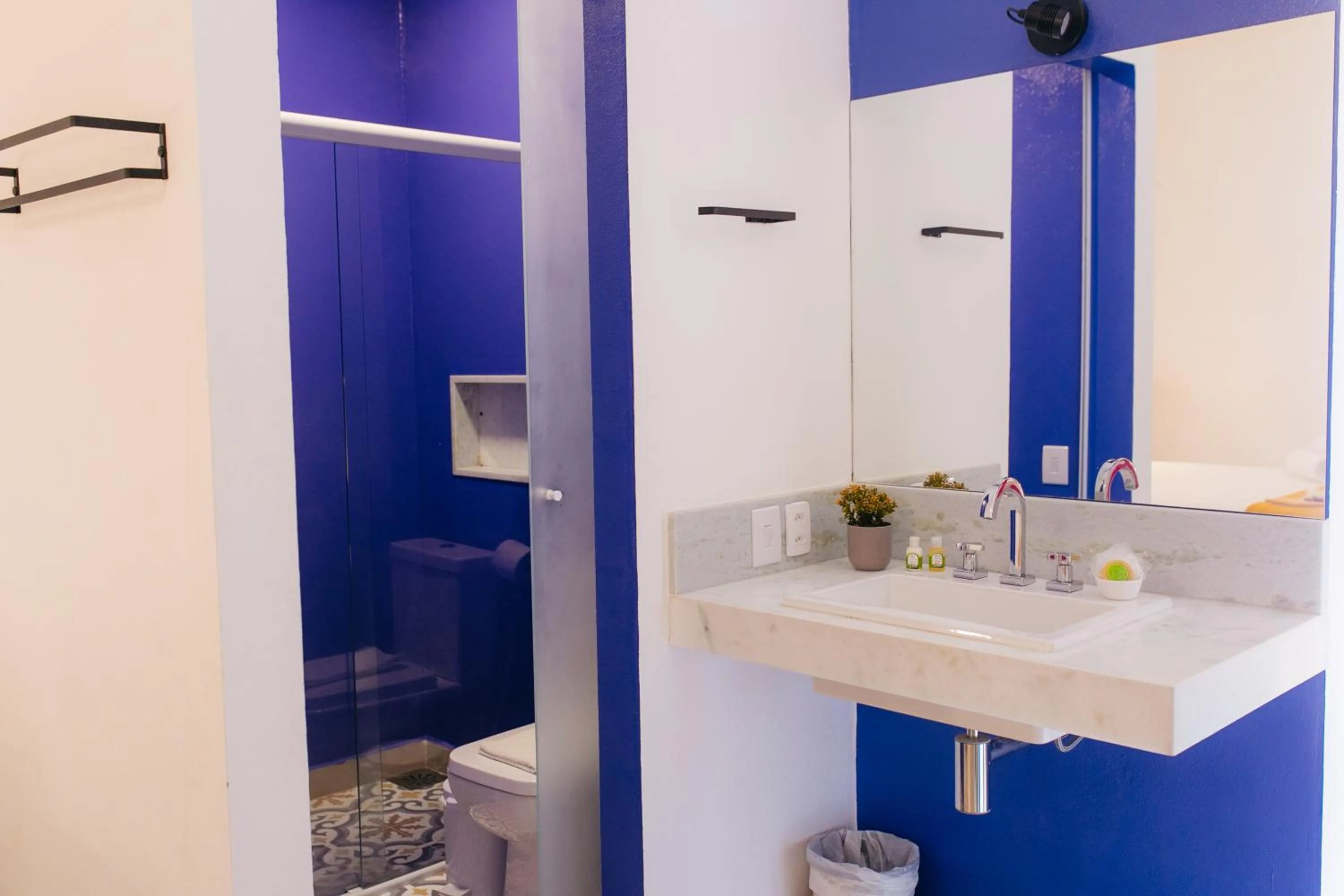 Shower in Pousada Relicário