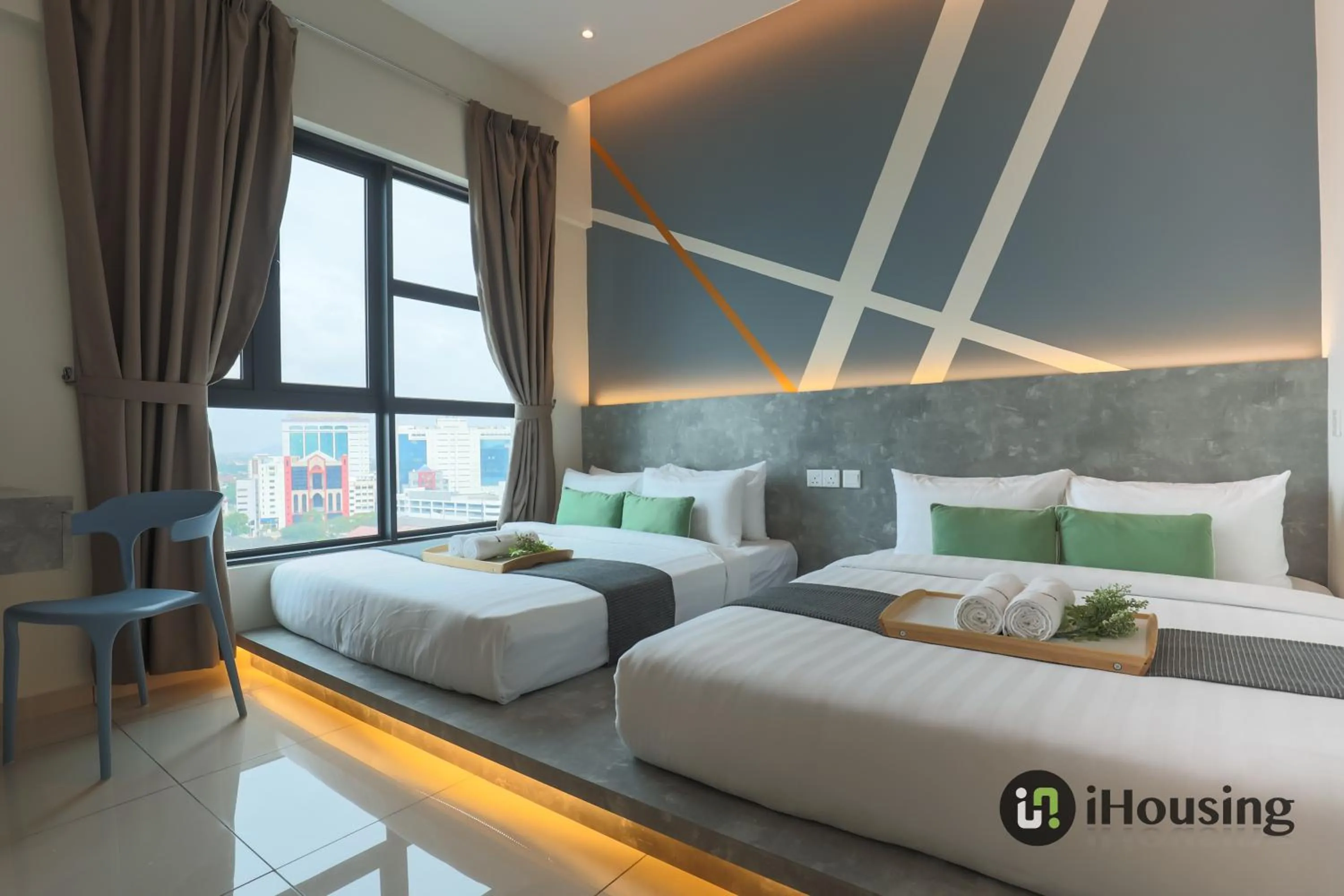 Bed in Ong Kim Wee Residence Melaka By I Housing