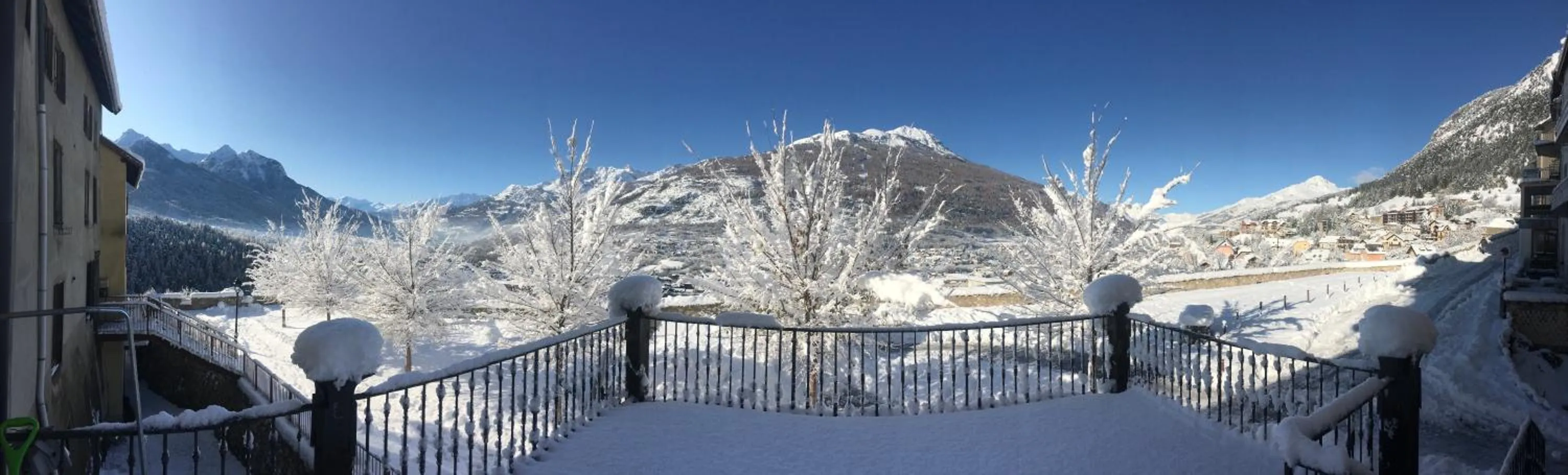 Balcony/Terrace in Panorama apartment Briancon