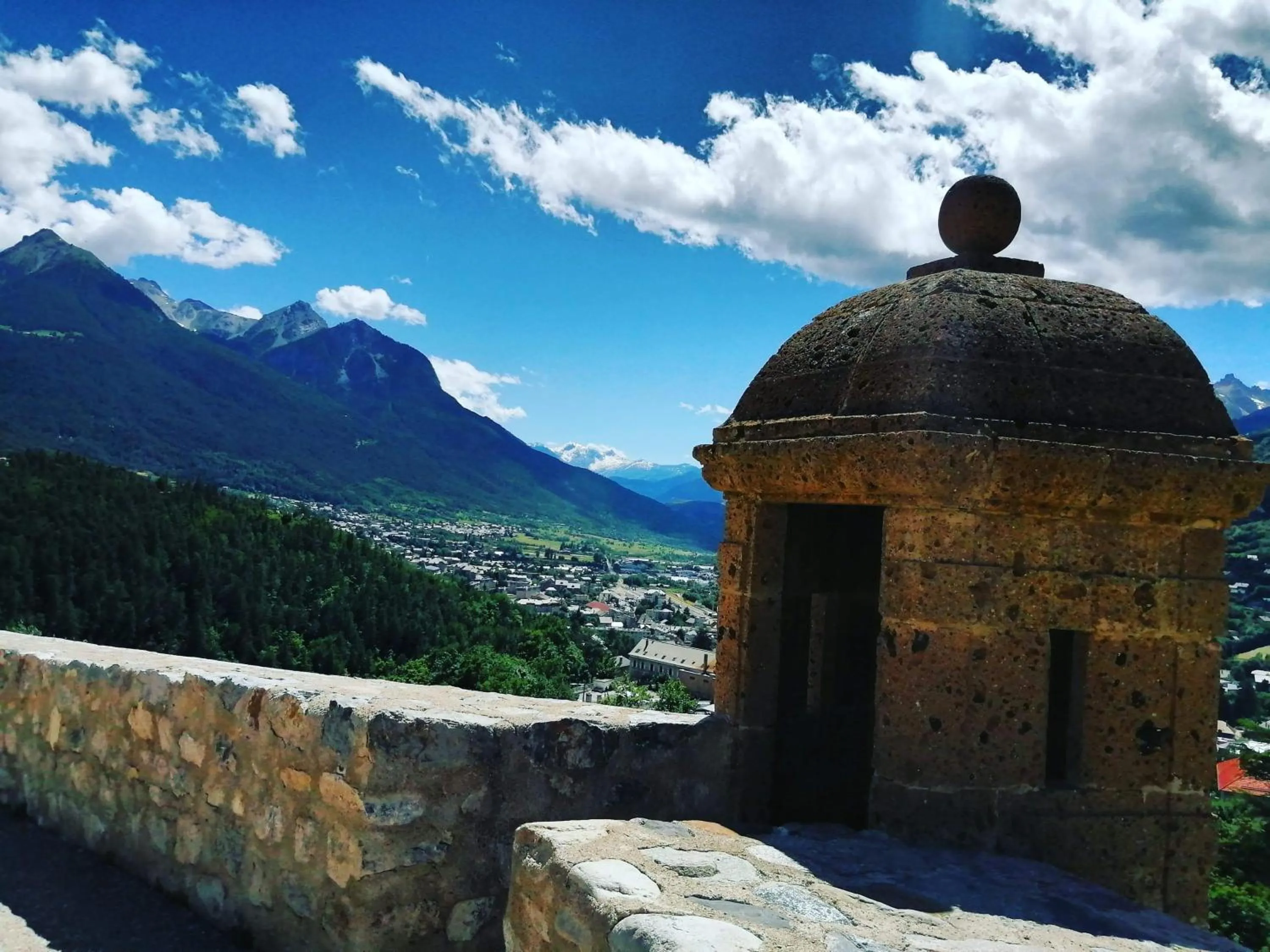 Natural landscape in Panorama apartment Briancon