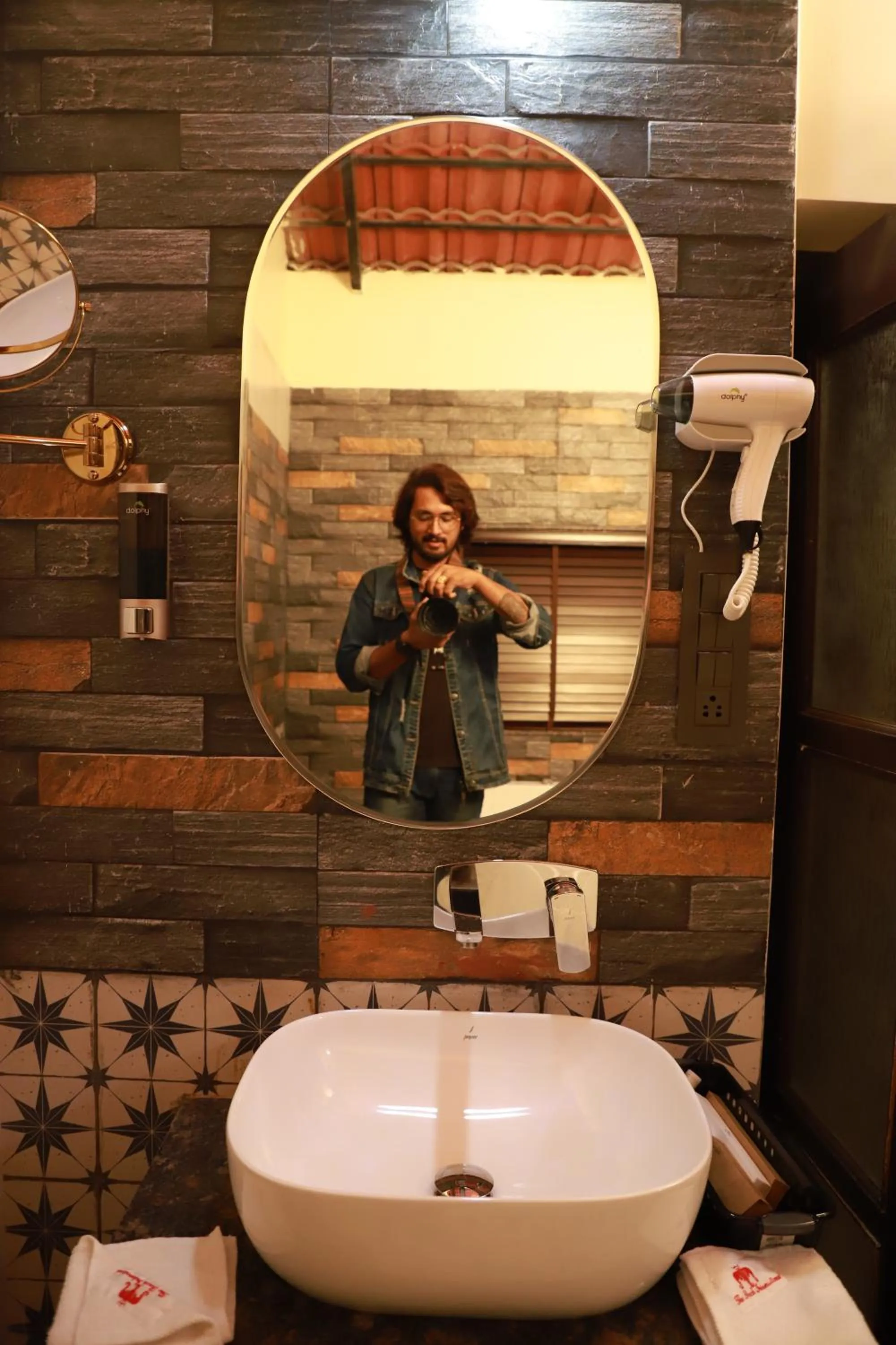 Bathroom in The Pench International