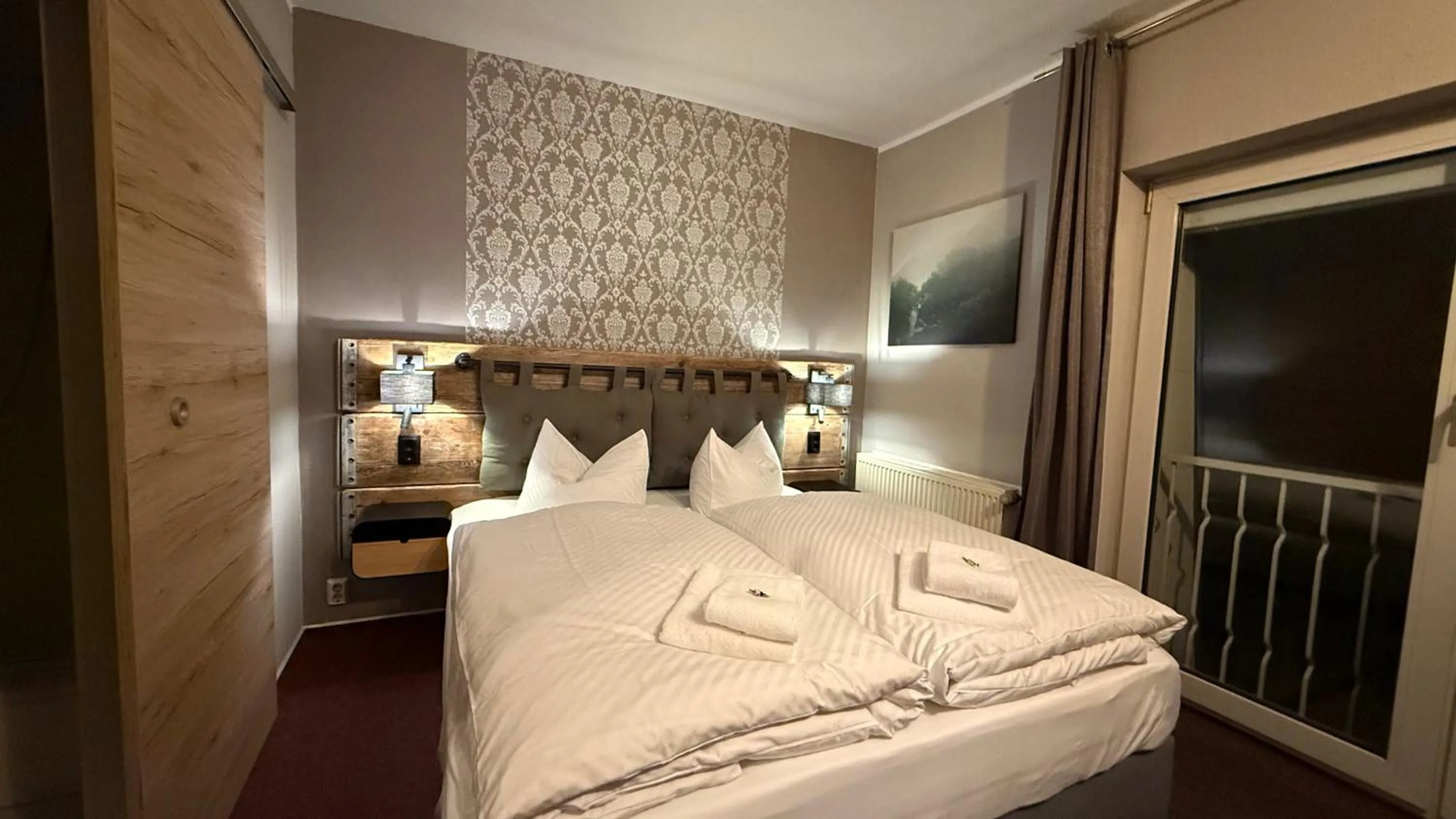 Bed in Hotel Annablick