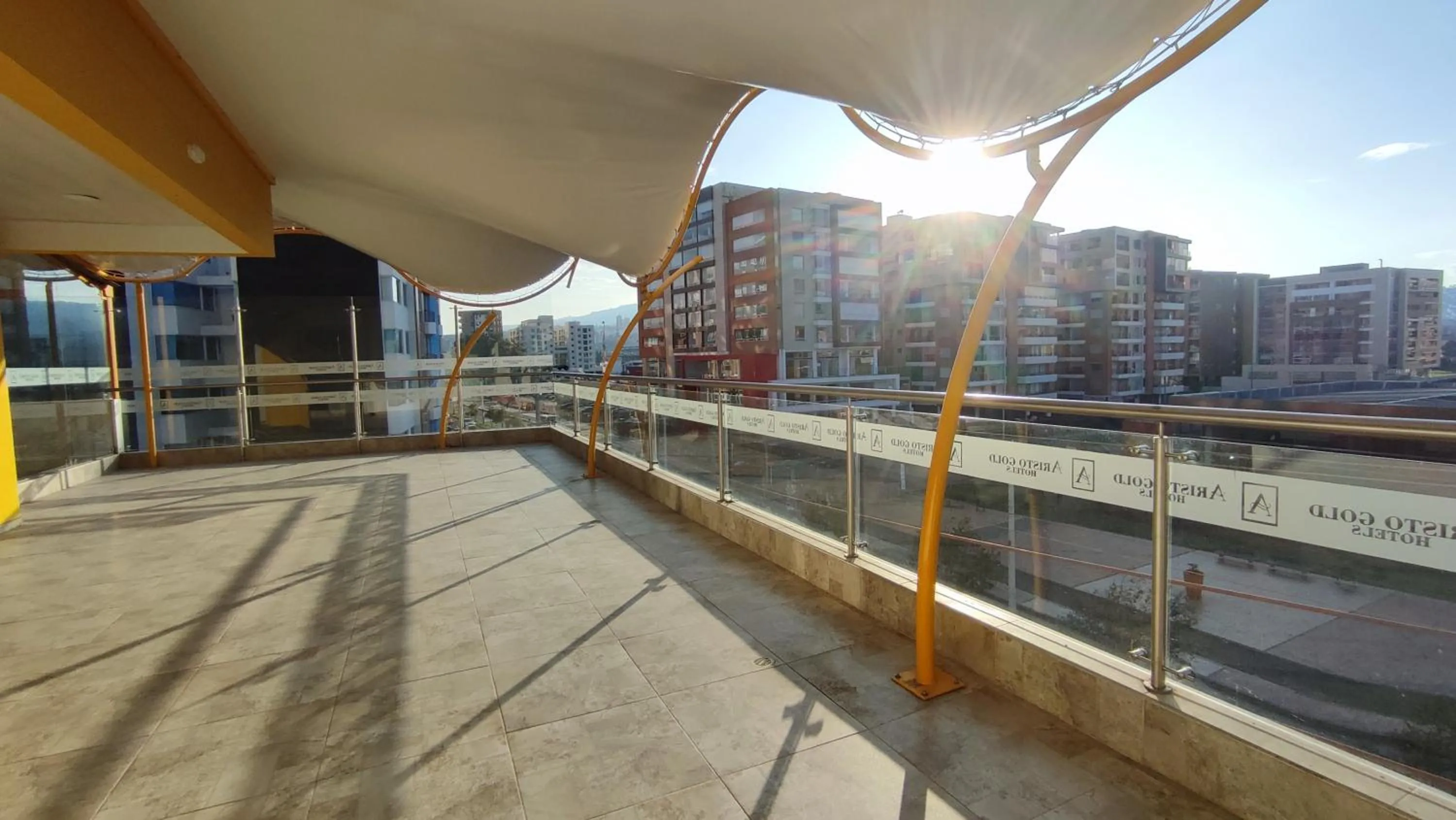 Balcony/Terrace in Hotel Aristo Gold