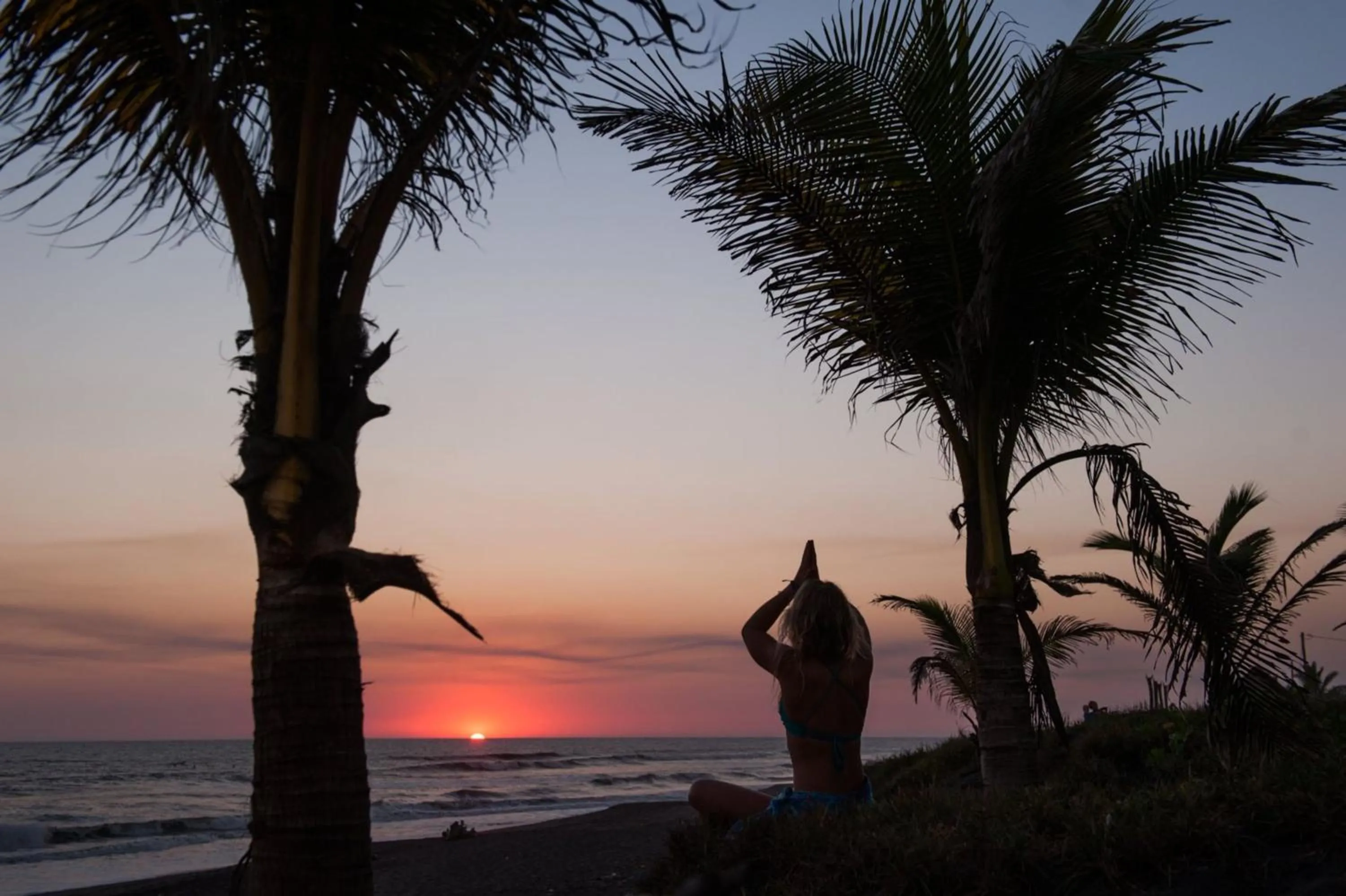 Beach in Paredon Surf House