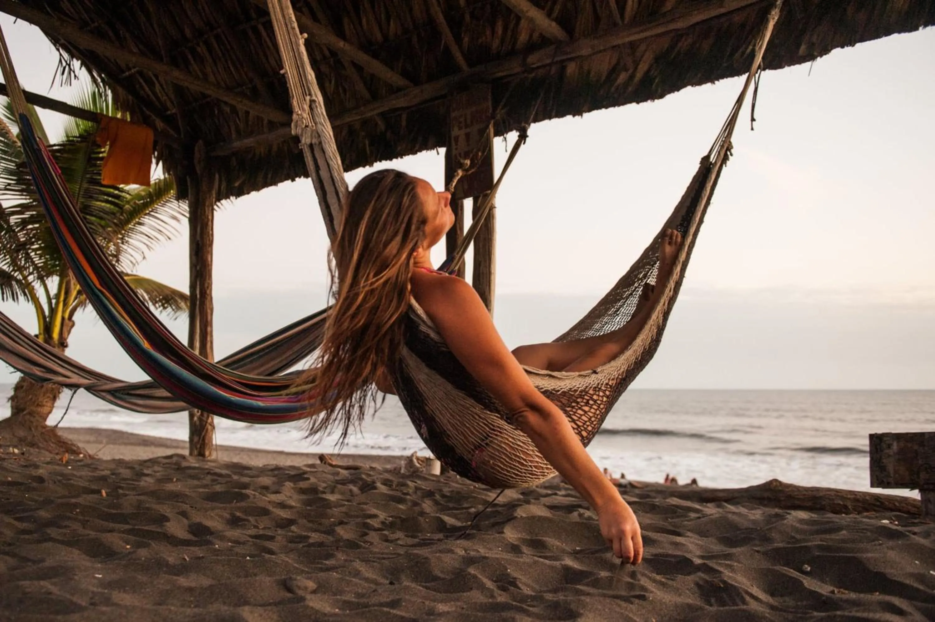 Beach in Paredon Surf House
