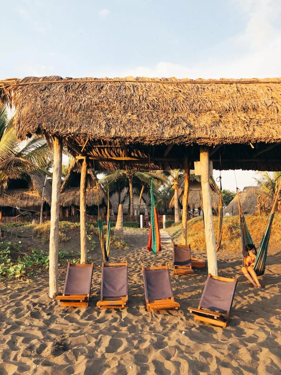 Beach in Paredon Surf House
