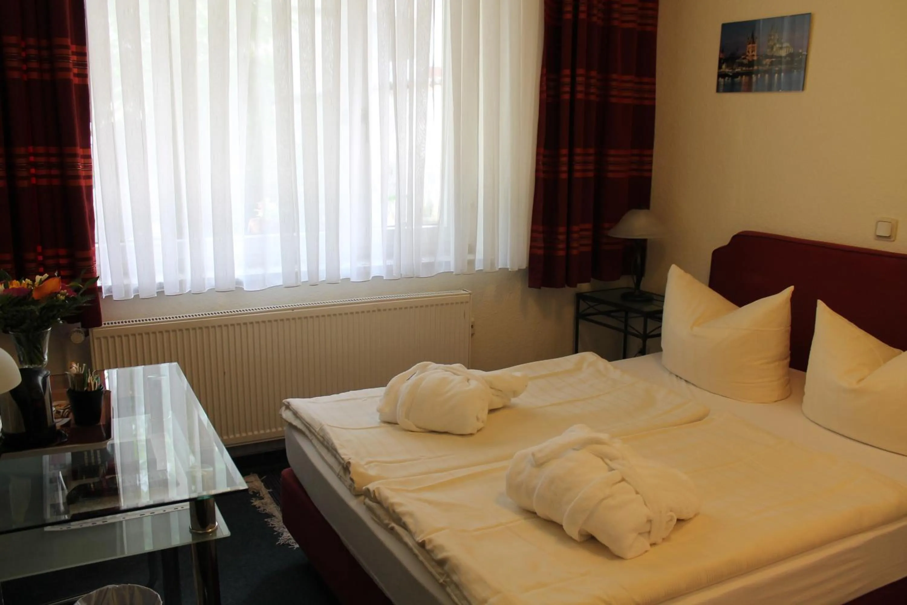 Bed in Hotel Müller Köln