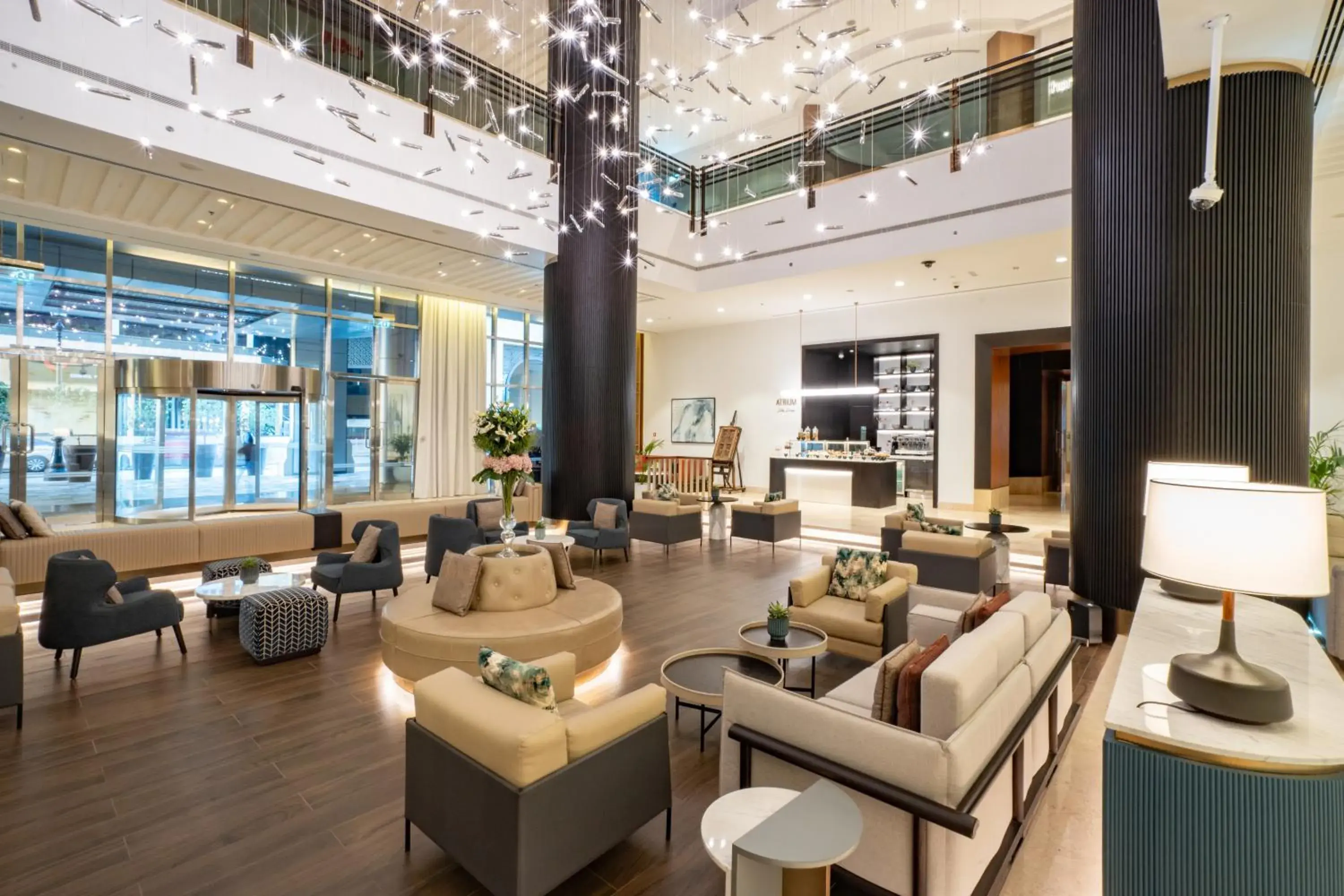 Lobby or reception in Amwaj Rotana, Jumeirah Beach - Dubai Lobby or reception in Amwaj Rotana, Jumeirah Beach - Dubai