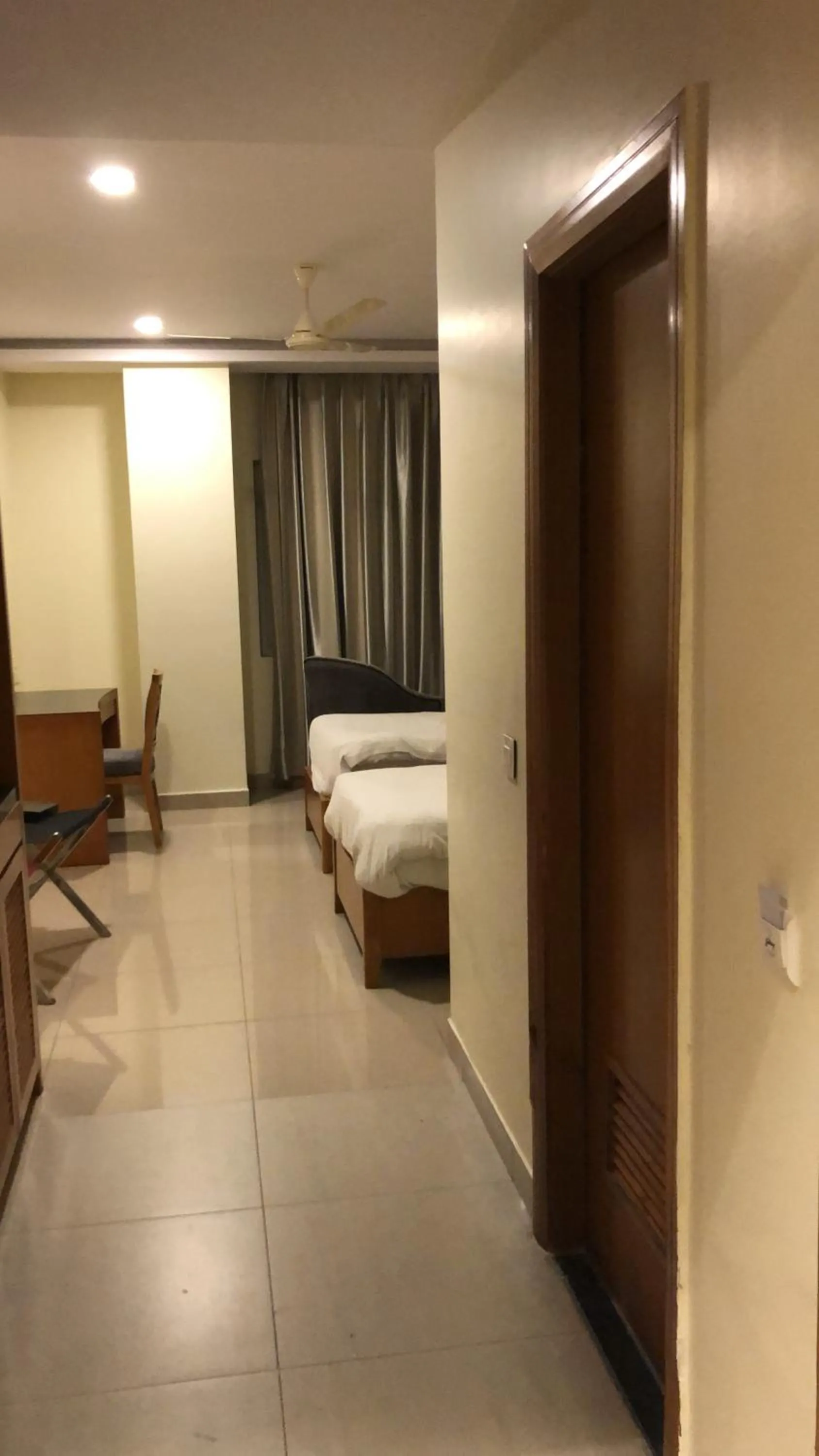 Bed in Leela pavilion