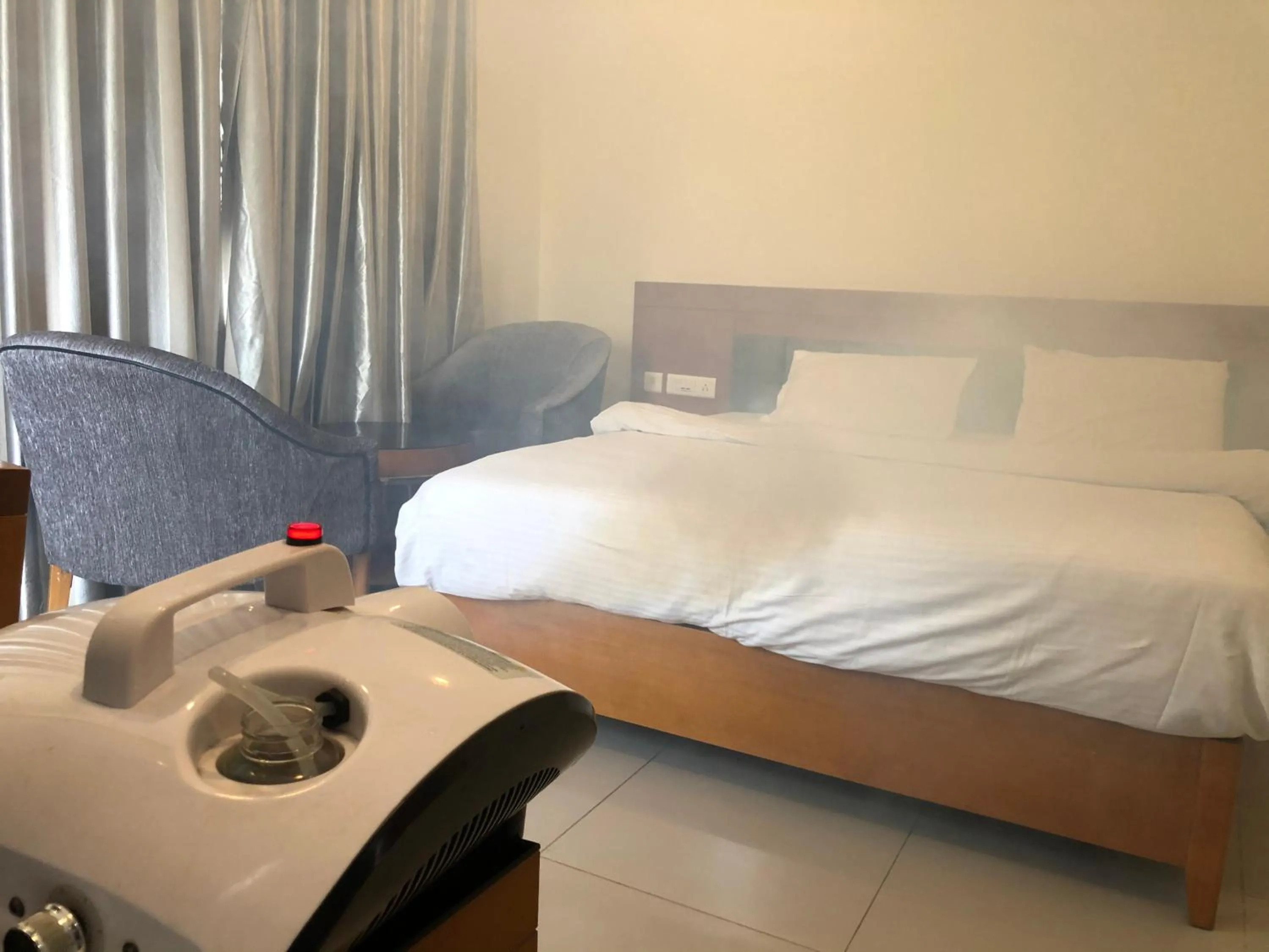 Bed in Leela pavilion