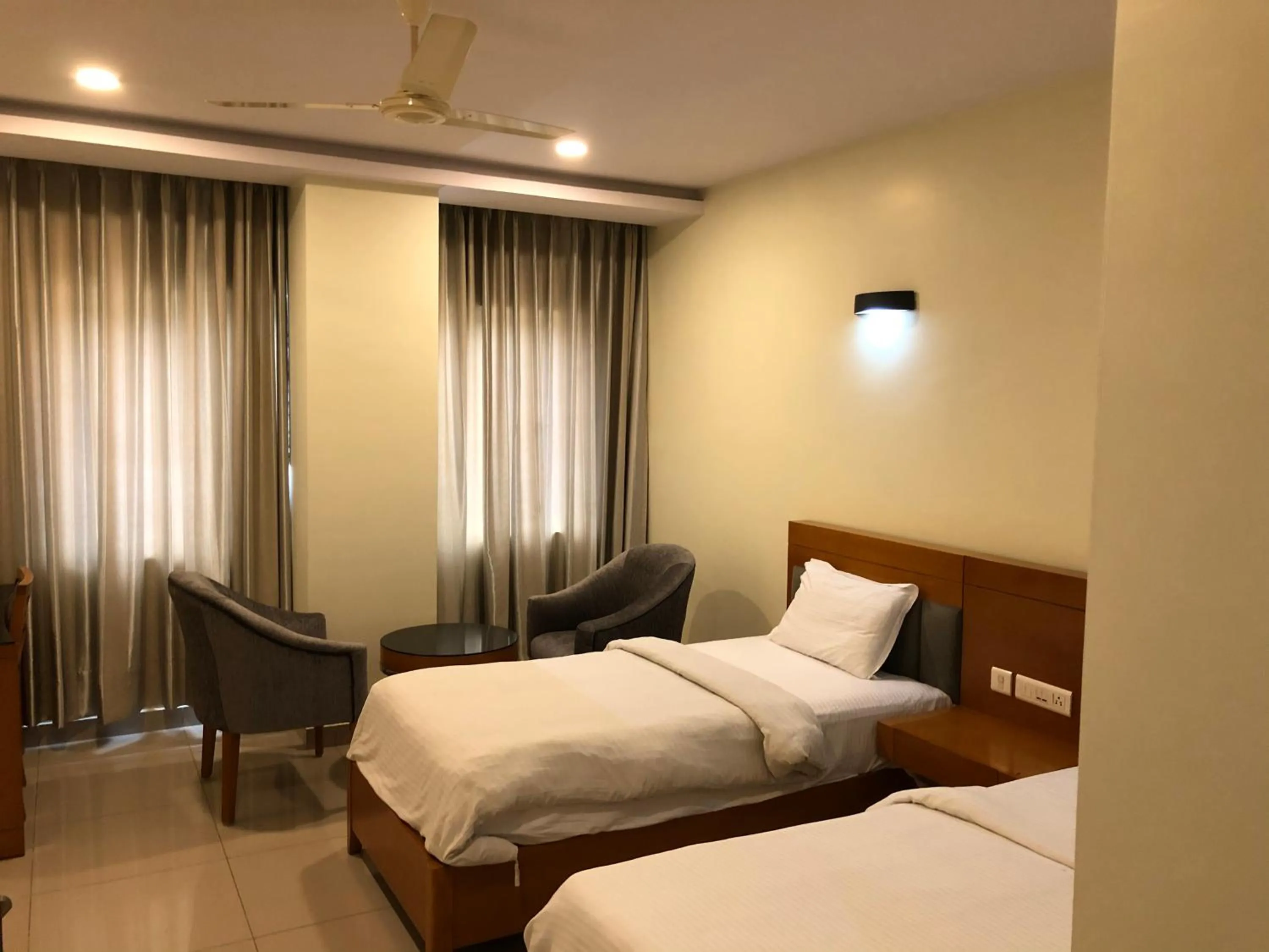 Bed in Leela pavilion