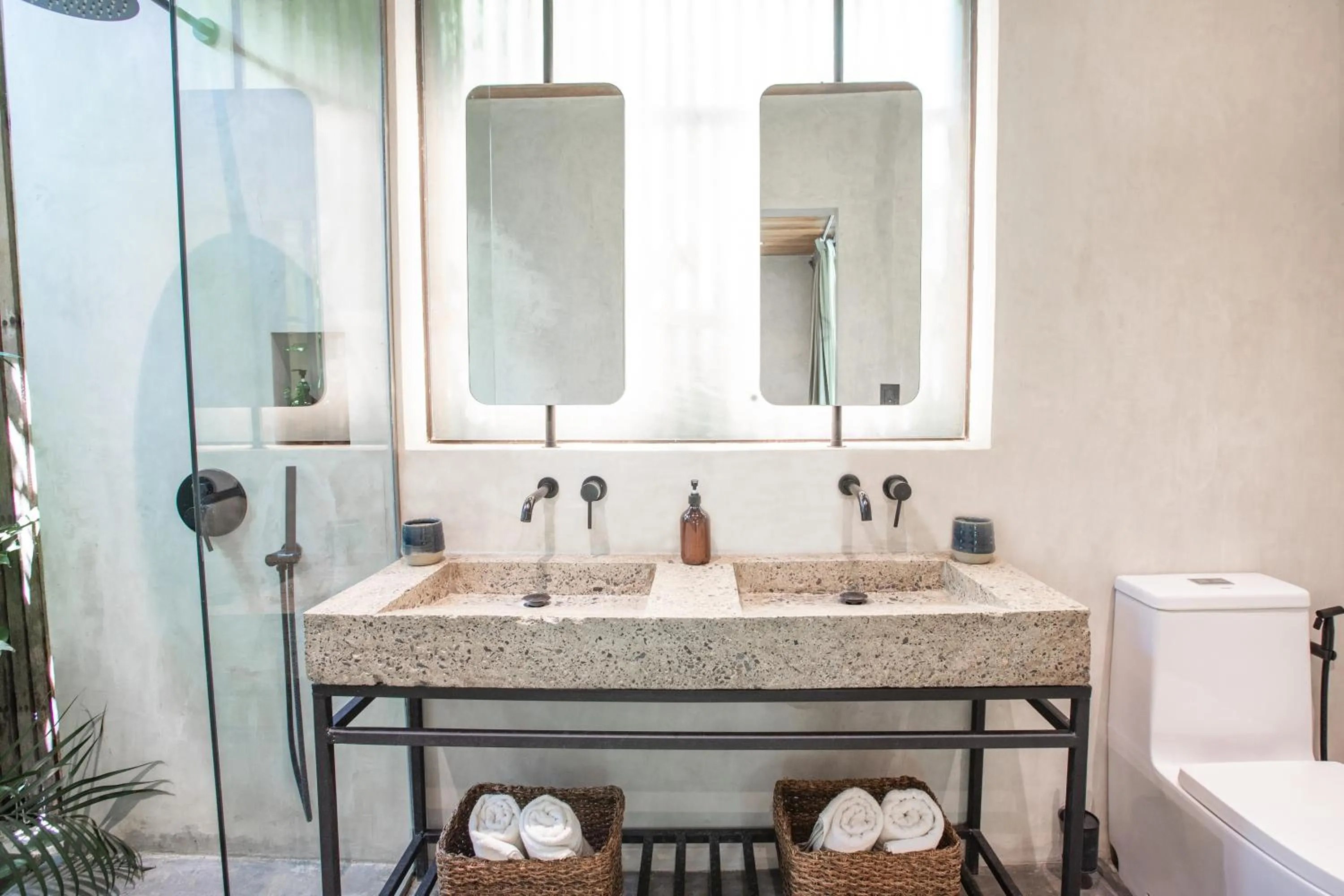 Bathroom in Surfing Temple Boutique Hotel