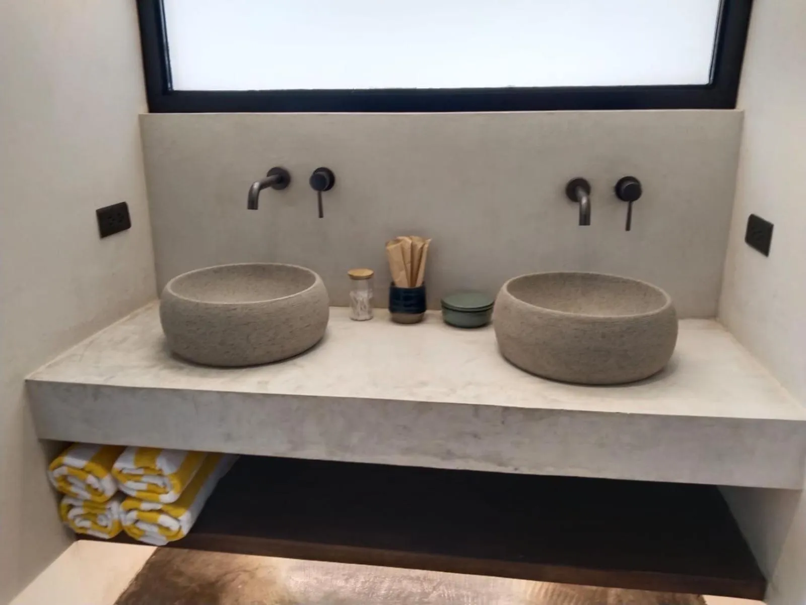 Toilet in Surfing Temple Boutique Hotel