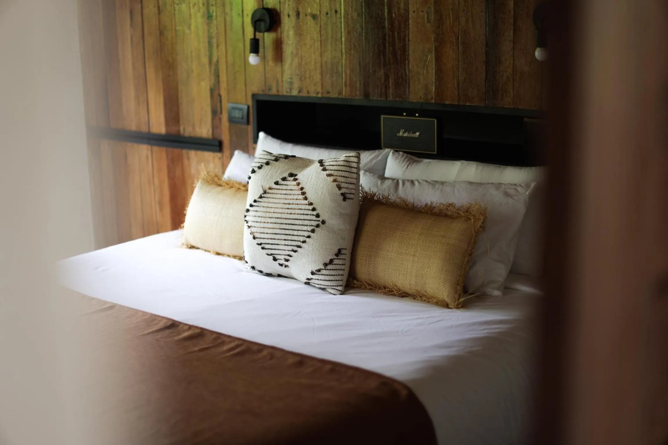 Bedroom, Bed in Surfing Temple Boutique Hotel