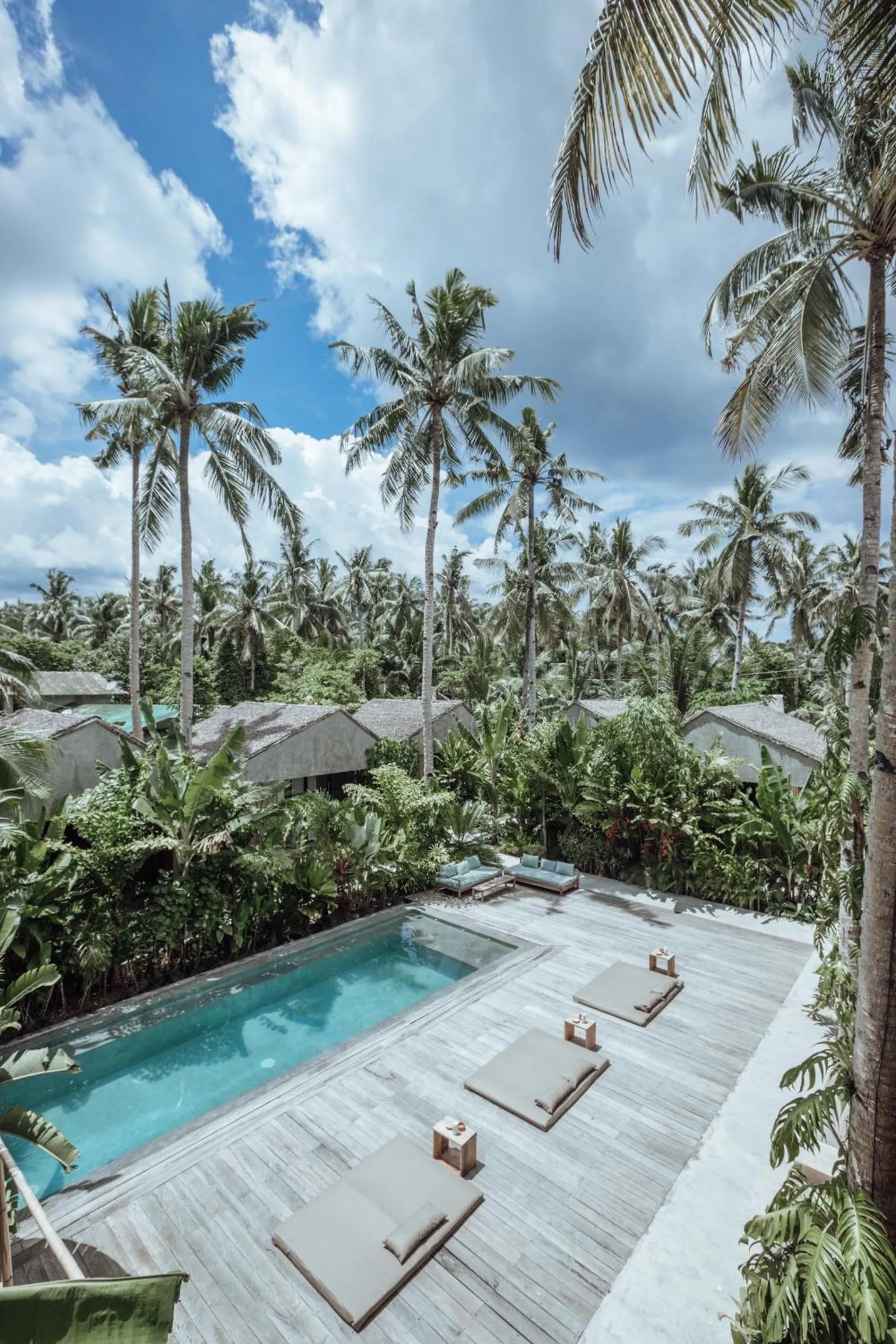Swimming pool in Surfing Temple Boutique Hotel