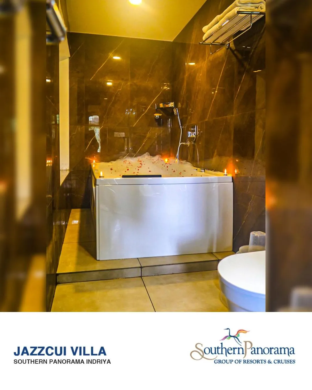 Bathroom in Southern Panorama Indriya Resorts & Spa