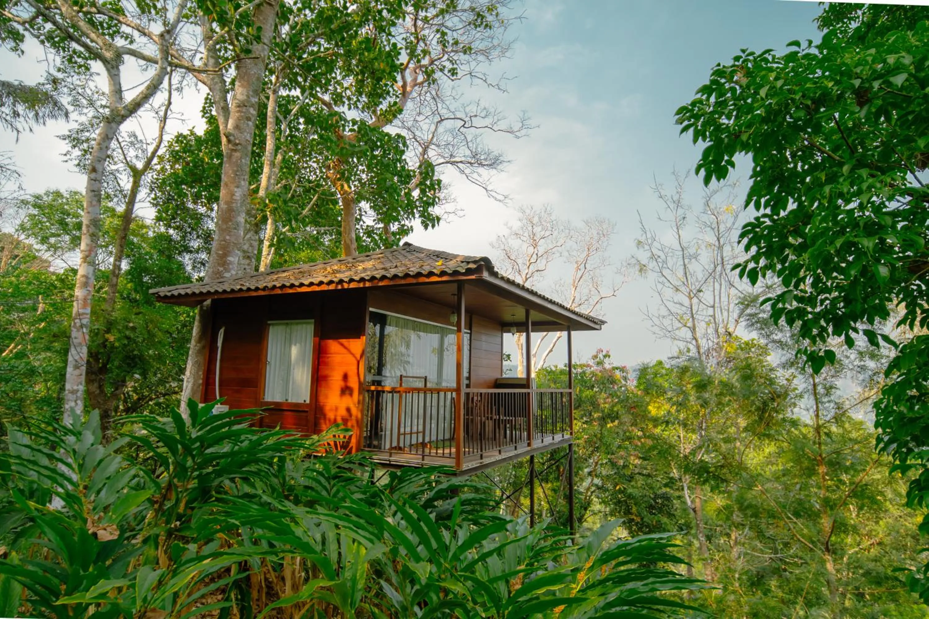Balcony/Terrace in Southern Panorama Indriya Resorts & Spa