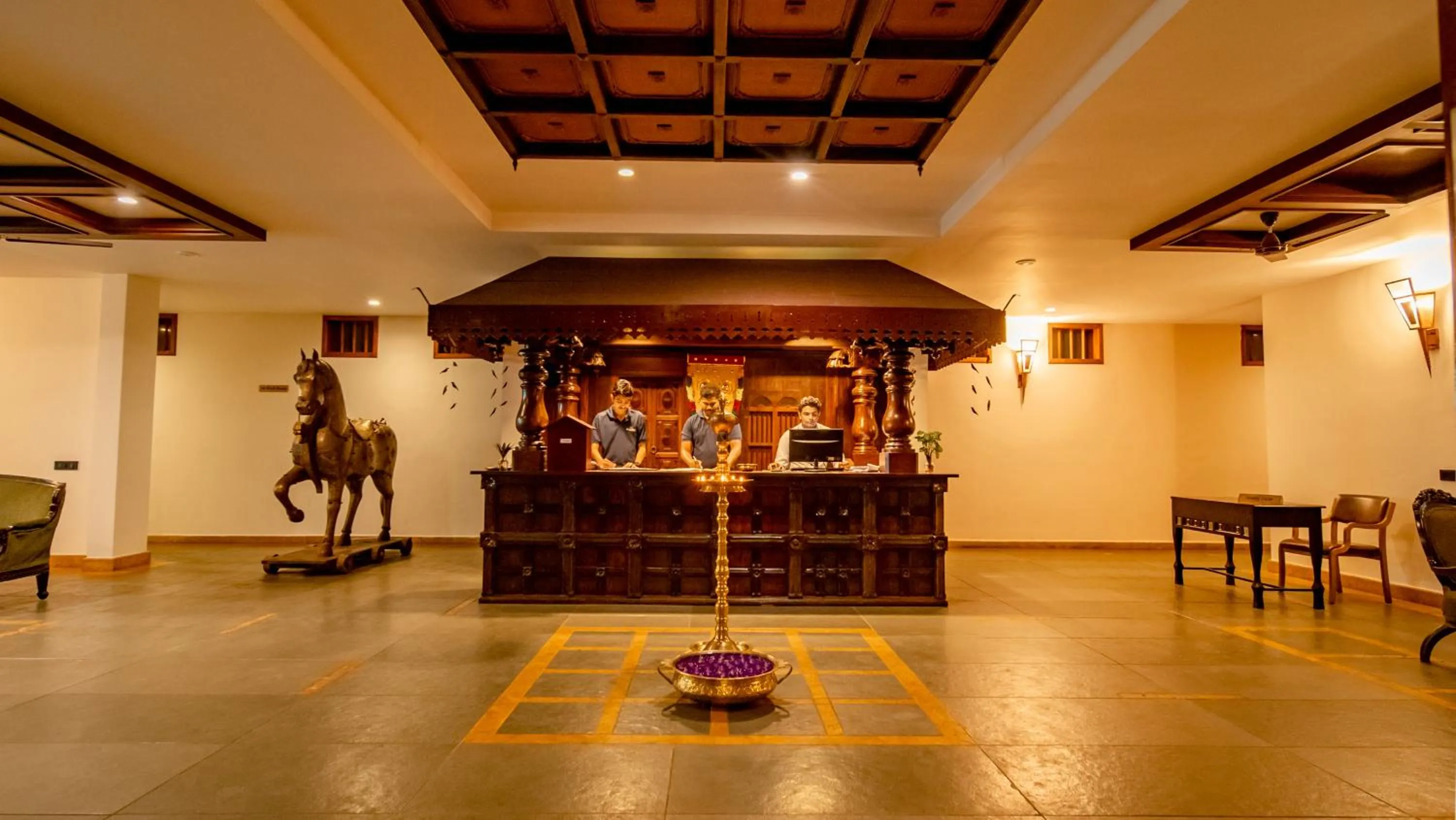 Lobby or reception in Southern Panorama Indriya Resorts & Spa