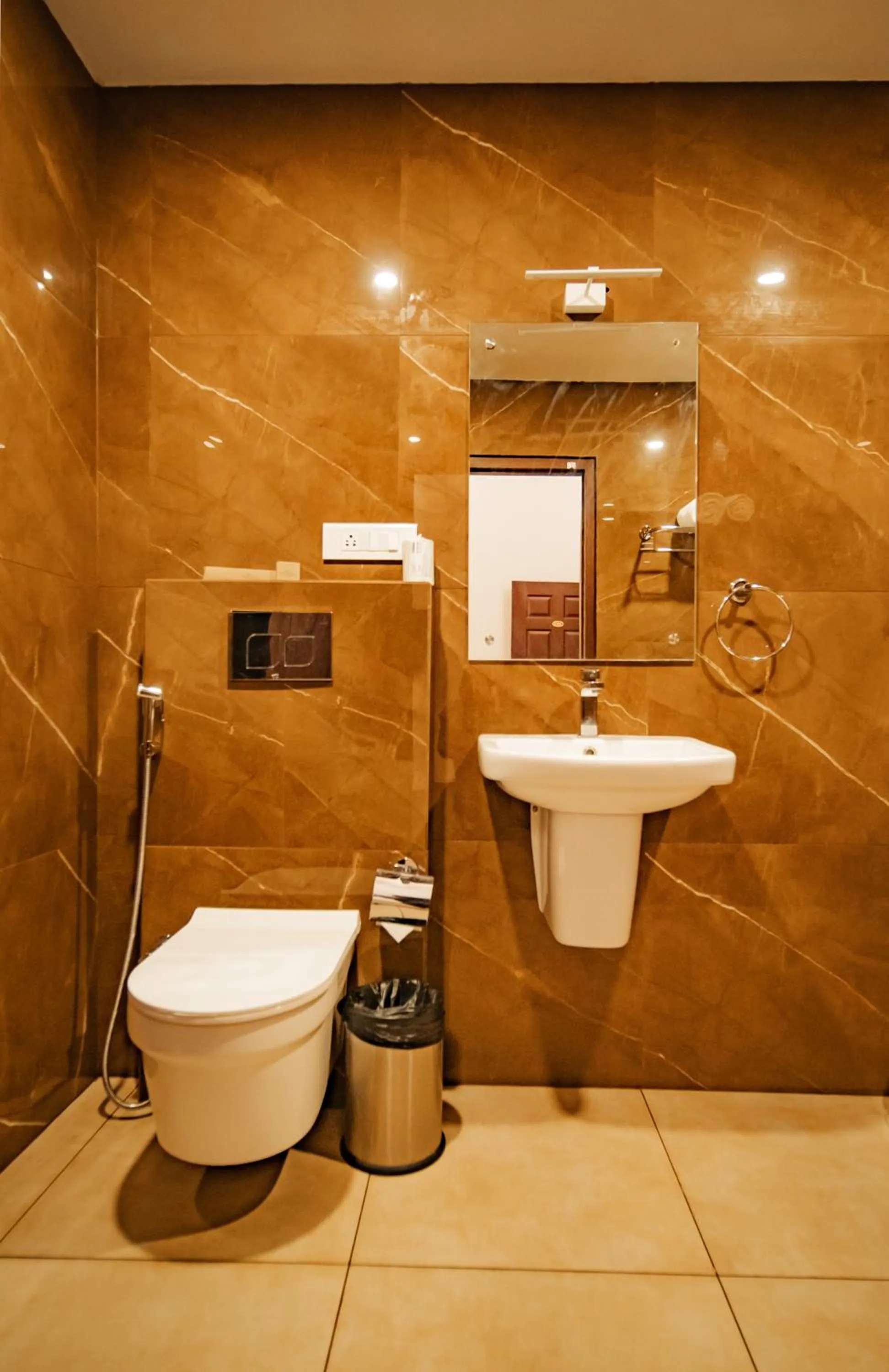 Bathroom in Southern Panorama Indriya Resorts & Spa