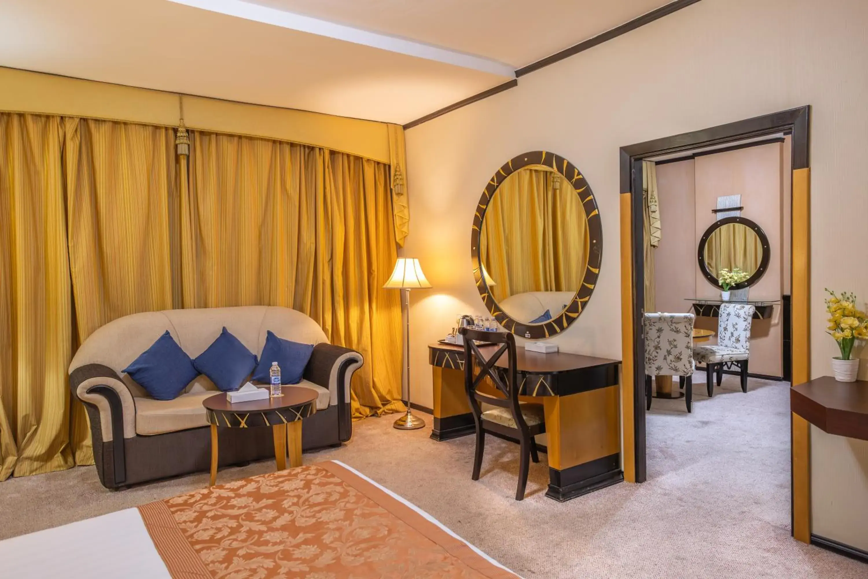 Living room, Bed in THE PARK HOTEL Formerly Al Jawhara Gardens Living room, Bed in THE PARK HOTEL Formerly Al Jawhara Gardens